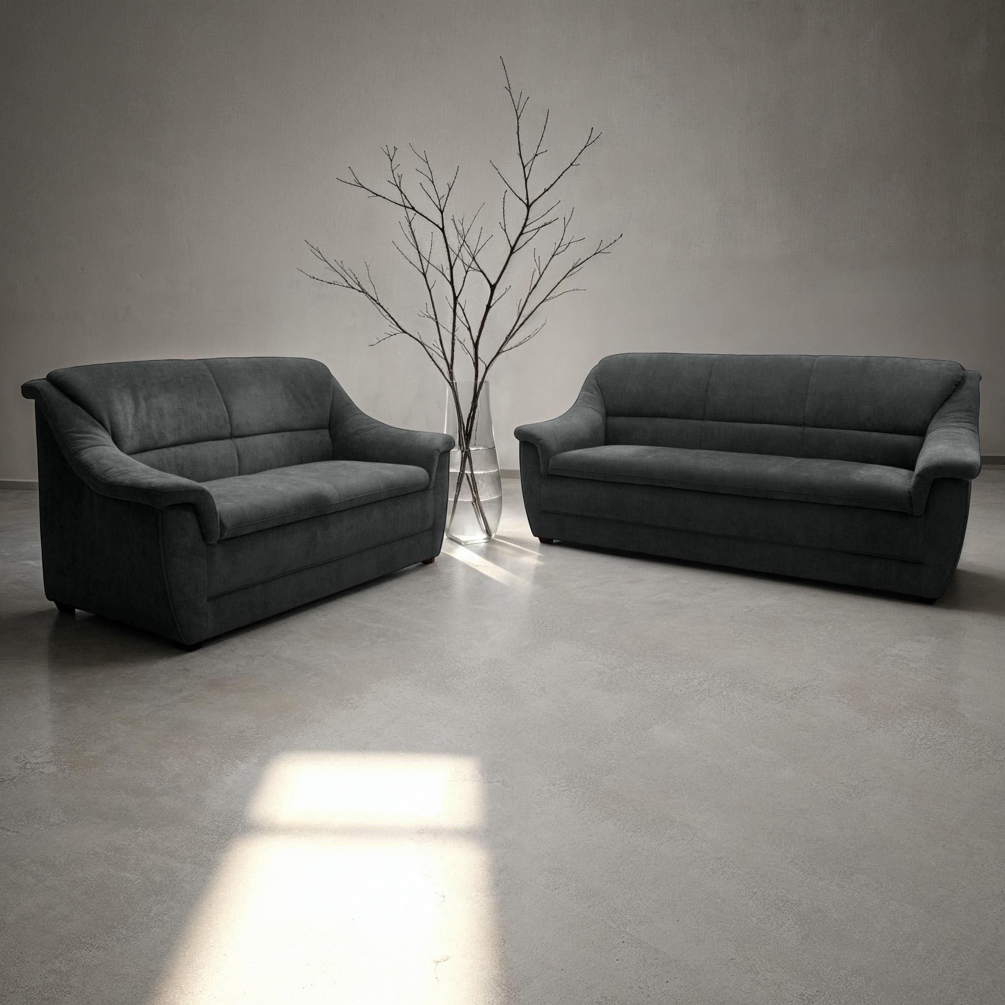 DOMO collection Polstergarnitur "Lale", (Set, 2 tlg.) günstig online kaufen