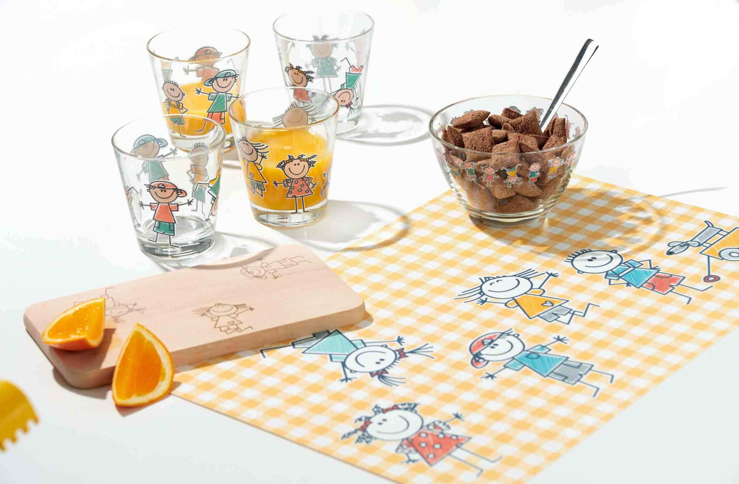 Ritzenhoff & Breker Kinderbecher »Trinkglas Boys BEST FRIENDS 270 ml bunt«