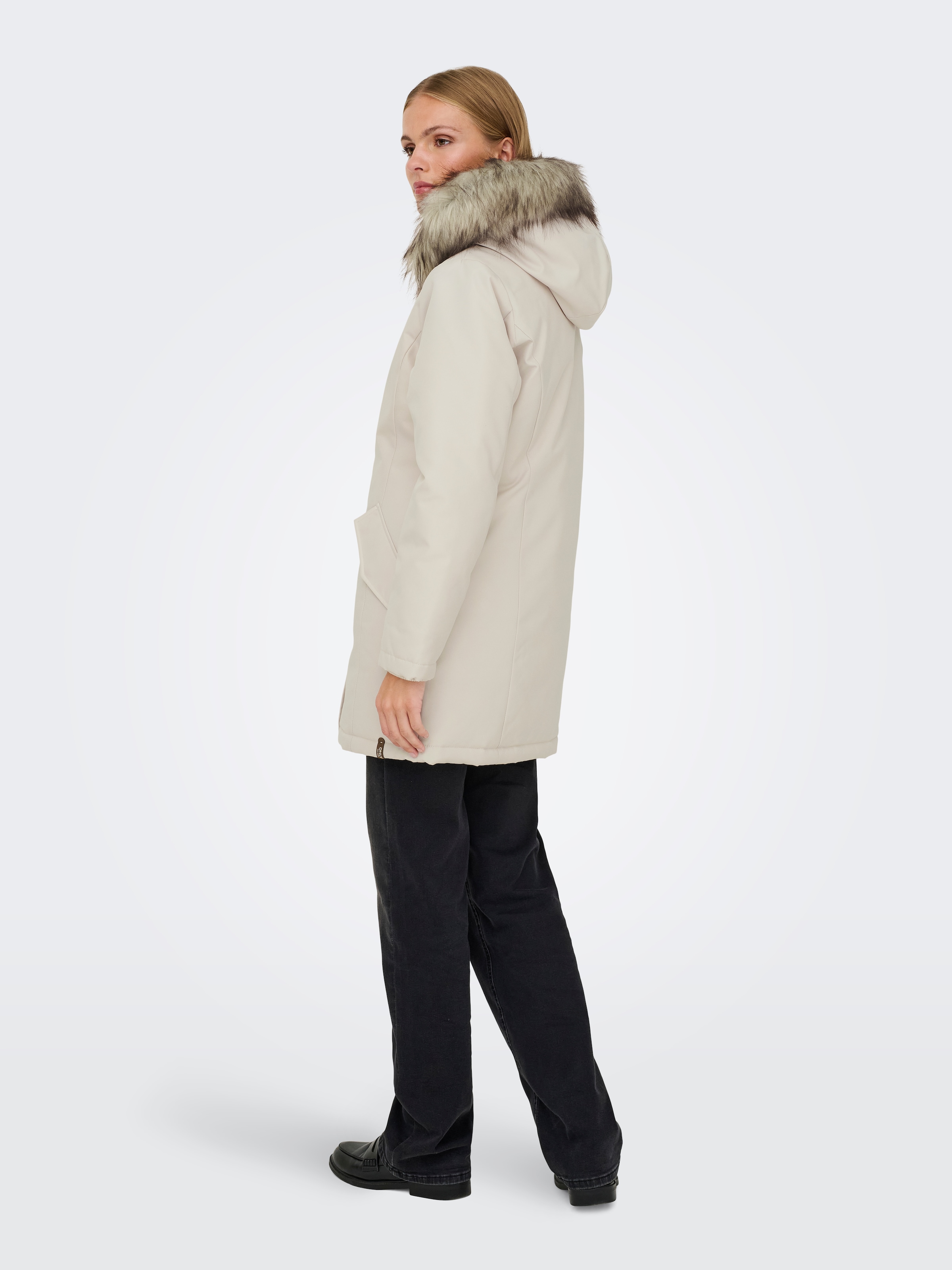 ONLY Parka »ONLNEWKATY PARKA LIFE OTW CC«, mit Kapuze