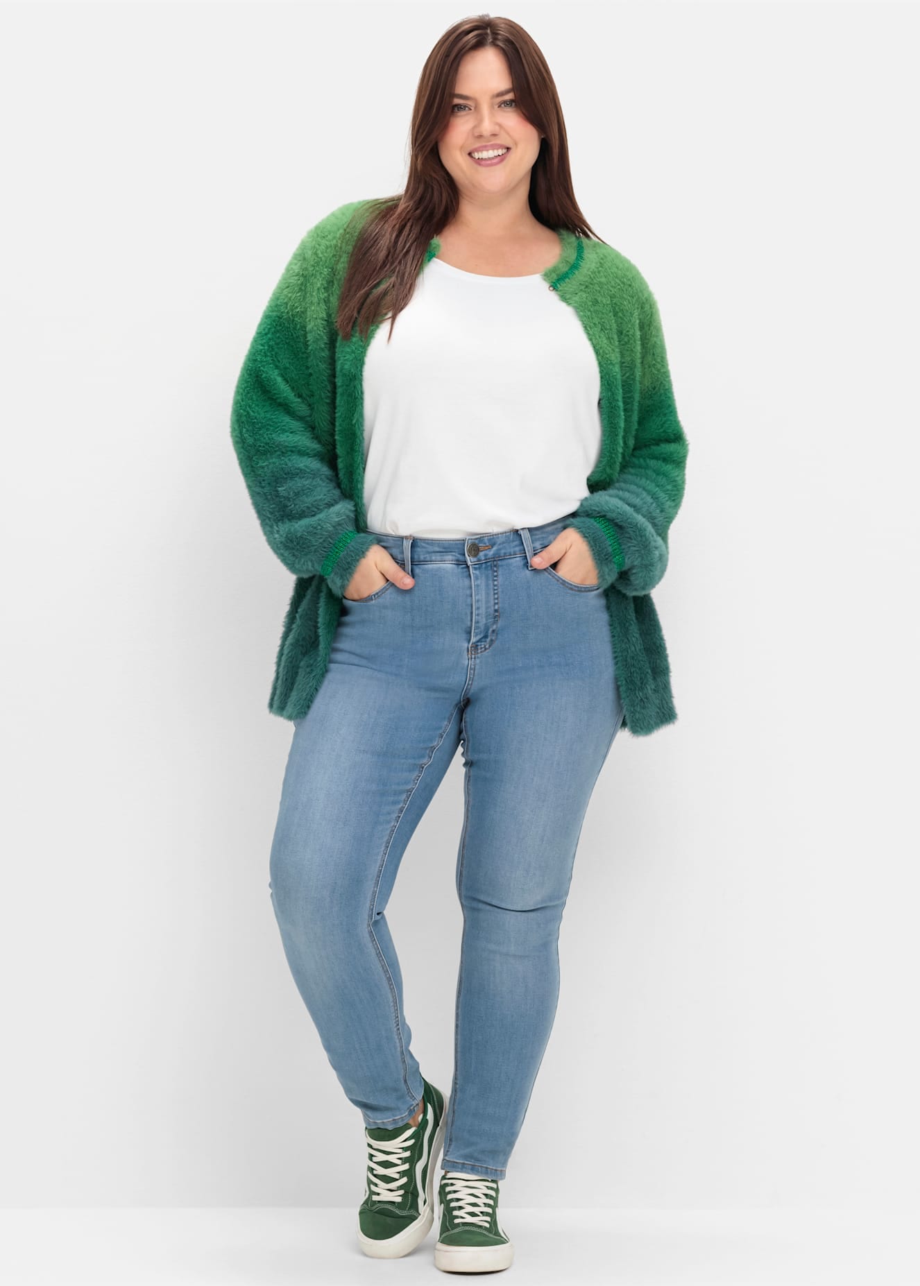 sheego by Joe Browns Strickjacke günstig online kaufen