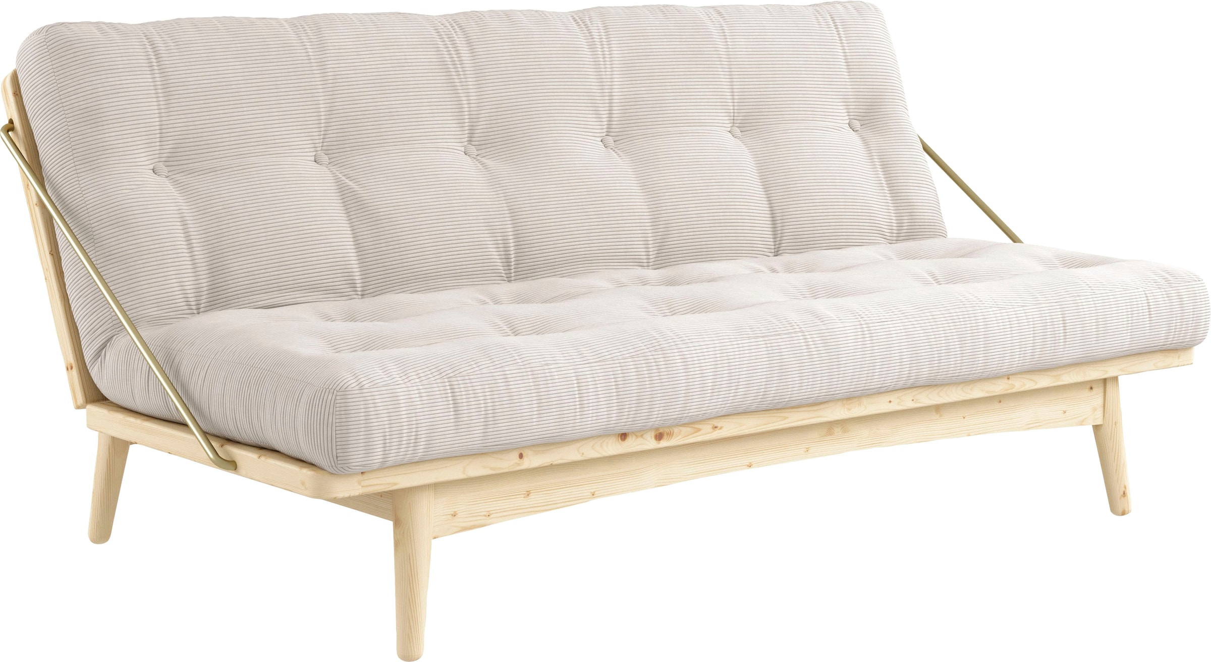 Karup Design Schlafsofa »Folk«, aus massiven Kiefernholz, inkl. Futonmatratze