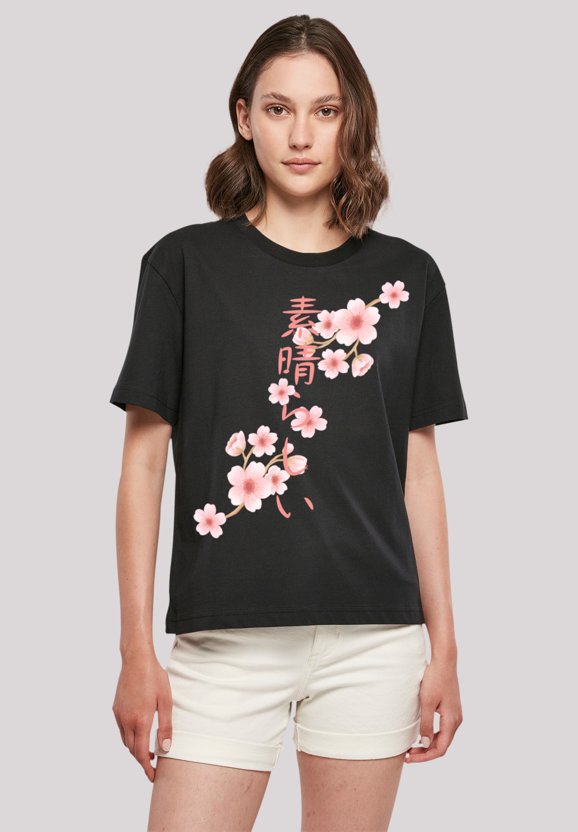 F4NT4STIC T-Shirt »Kirschblüten«, Print für kaufen | BAUR