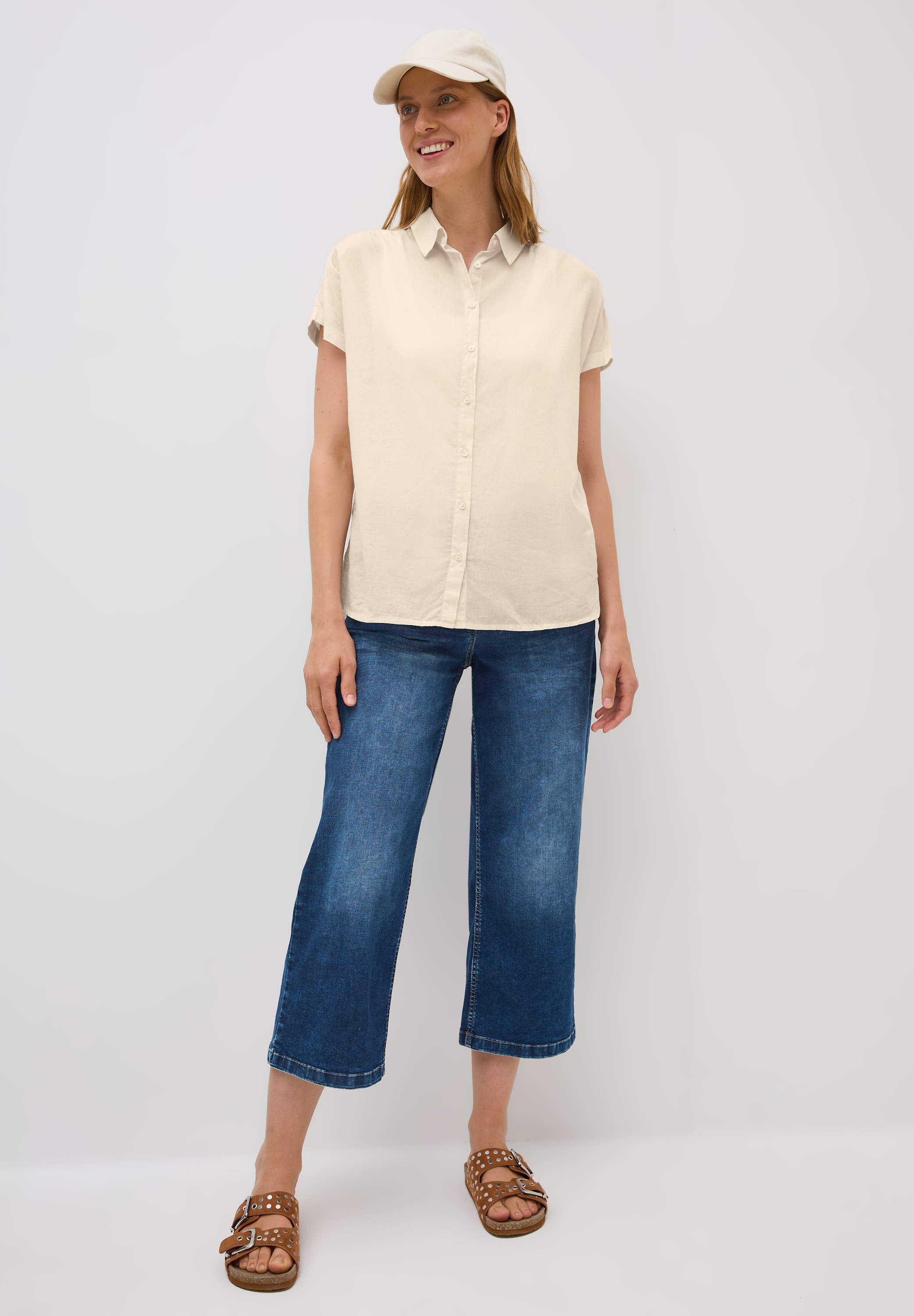 Cecil Hemdbluse, aus reiner Baumwolle