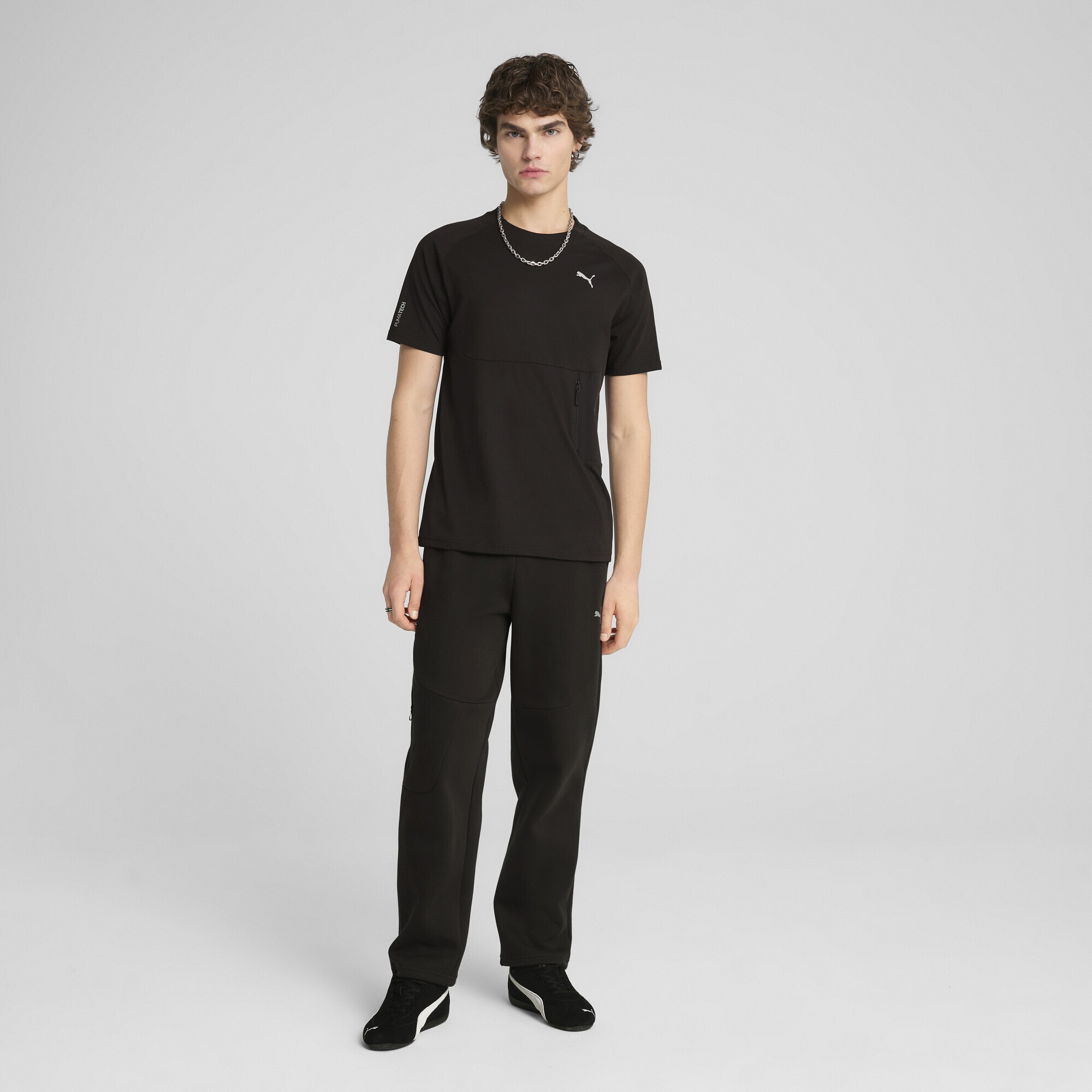 PUMA T-Shirt »PUMATECH T-Shirt mit Brusttasche Herren«
