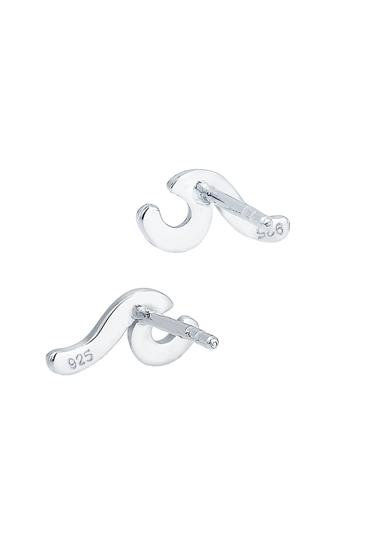 Elli Paar Ohrstecker »Wellen Wave Ohrringe Trend 925 Sterling Silber«