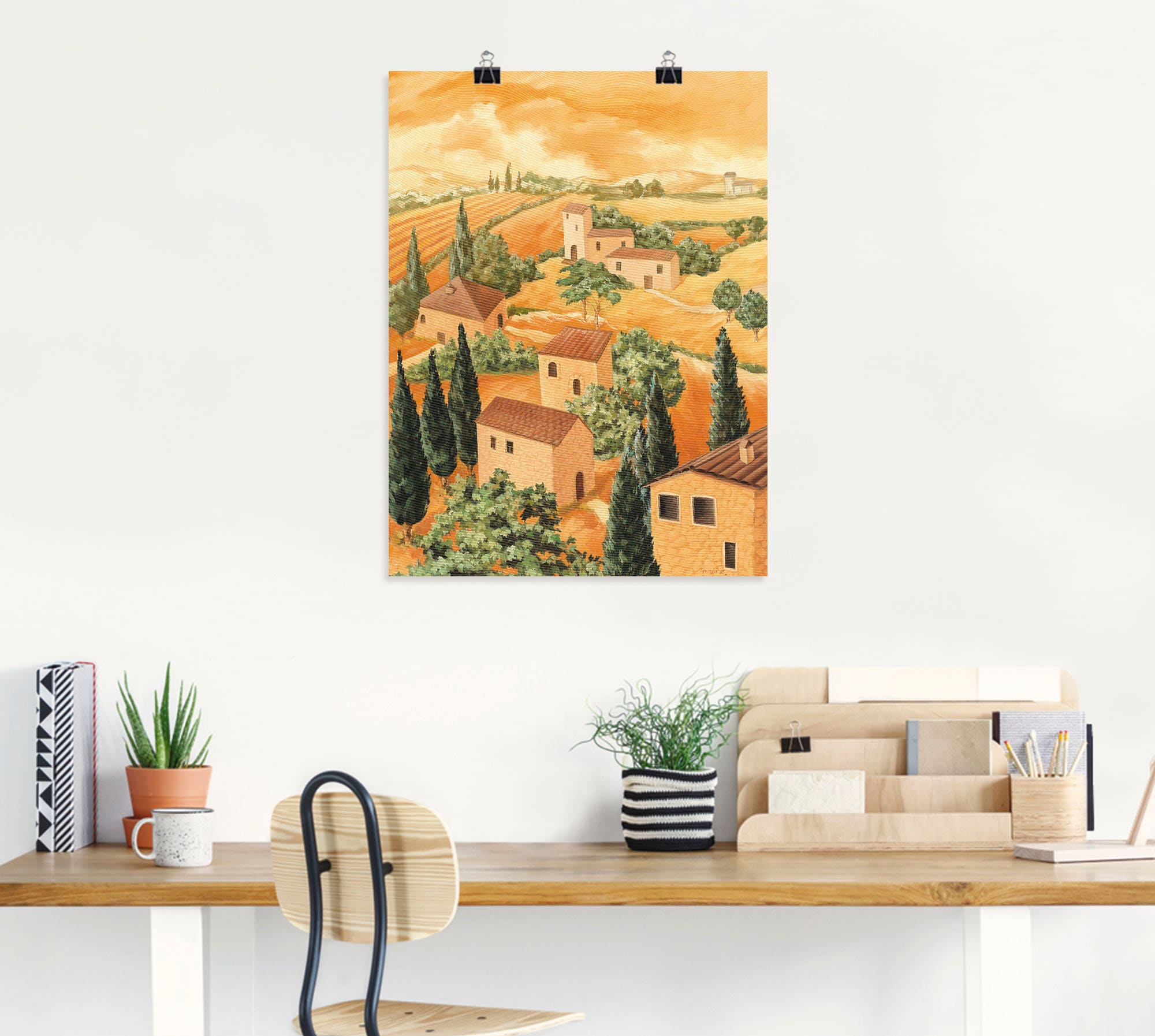 Artland Wandbild »Landschaft Italien« Europa 1 Stk. tlg. als Alubild, Outdoorbild, Leinwandbild, Poster in verschied. Größen