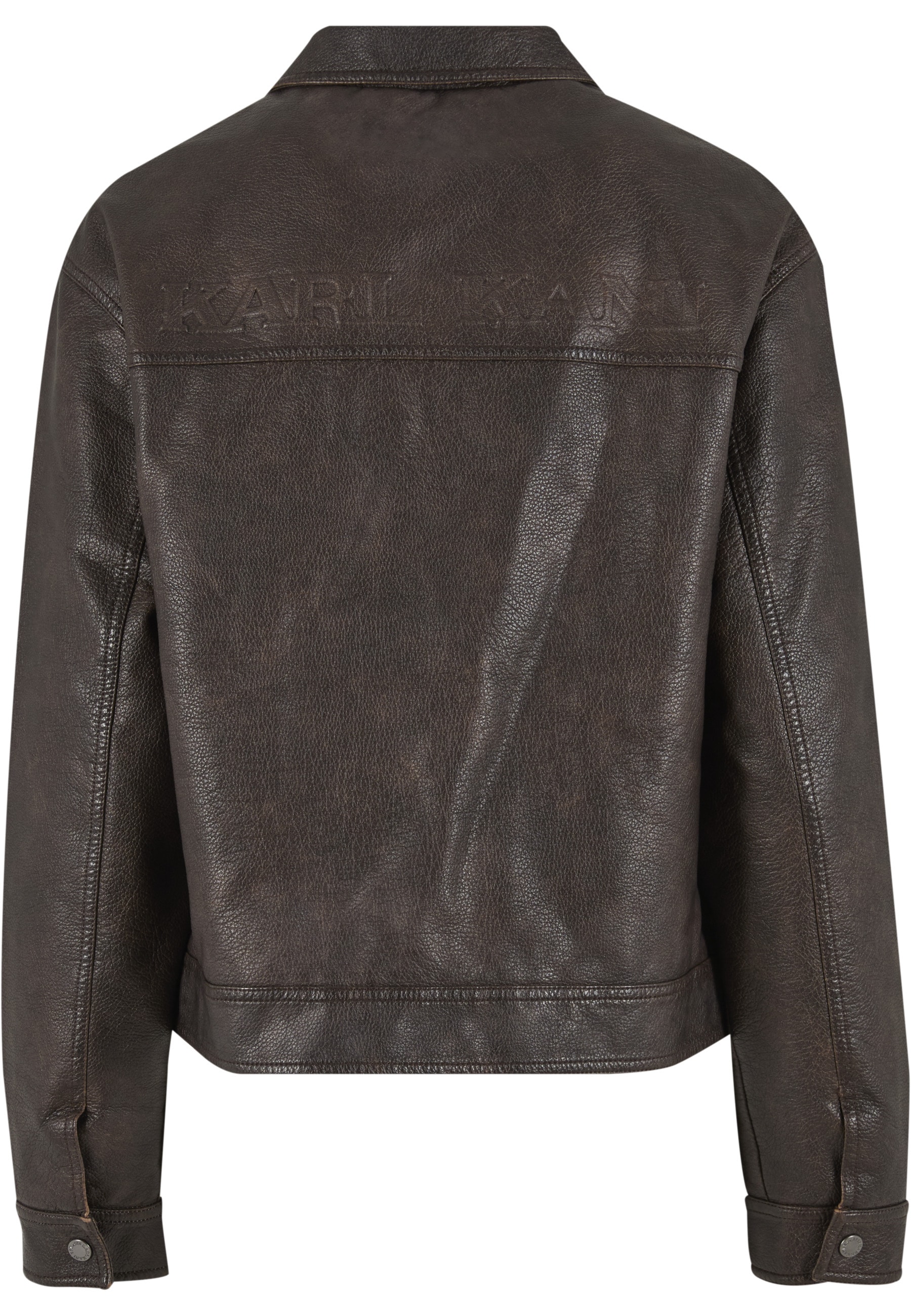 Karl Kani Langmantel »Karl Kani OG Retro PU Leather Boxy Jacket«