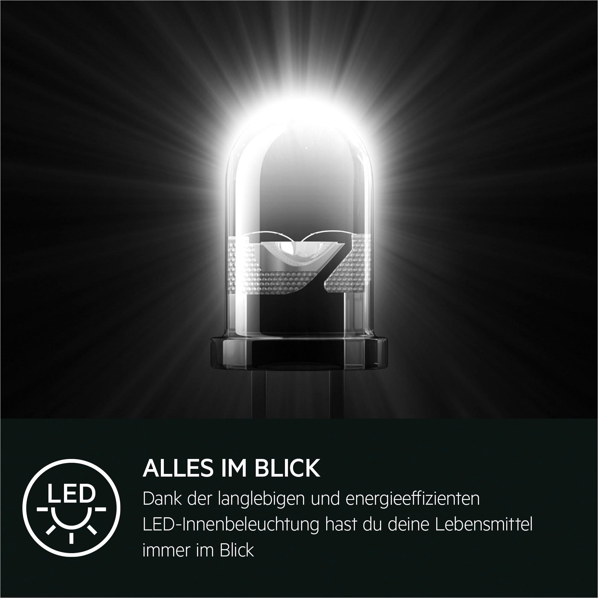 AEG Einbaukühlschrank Serie 5000 »TSF5O12ES«, 181 L, variable Glasablagen bis zu 25 kg belastbar, Touch, Festtür