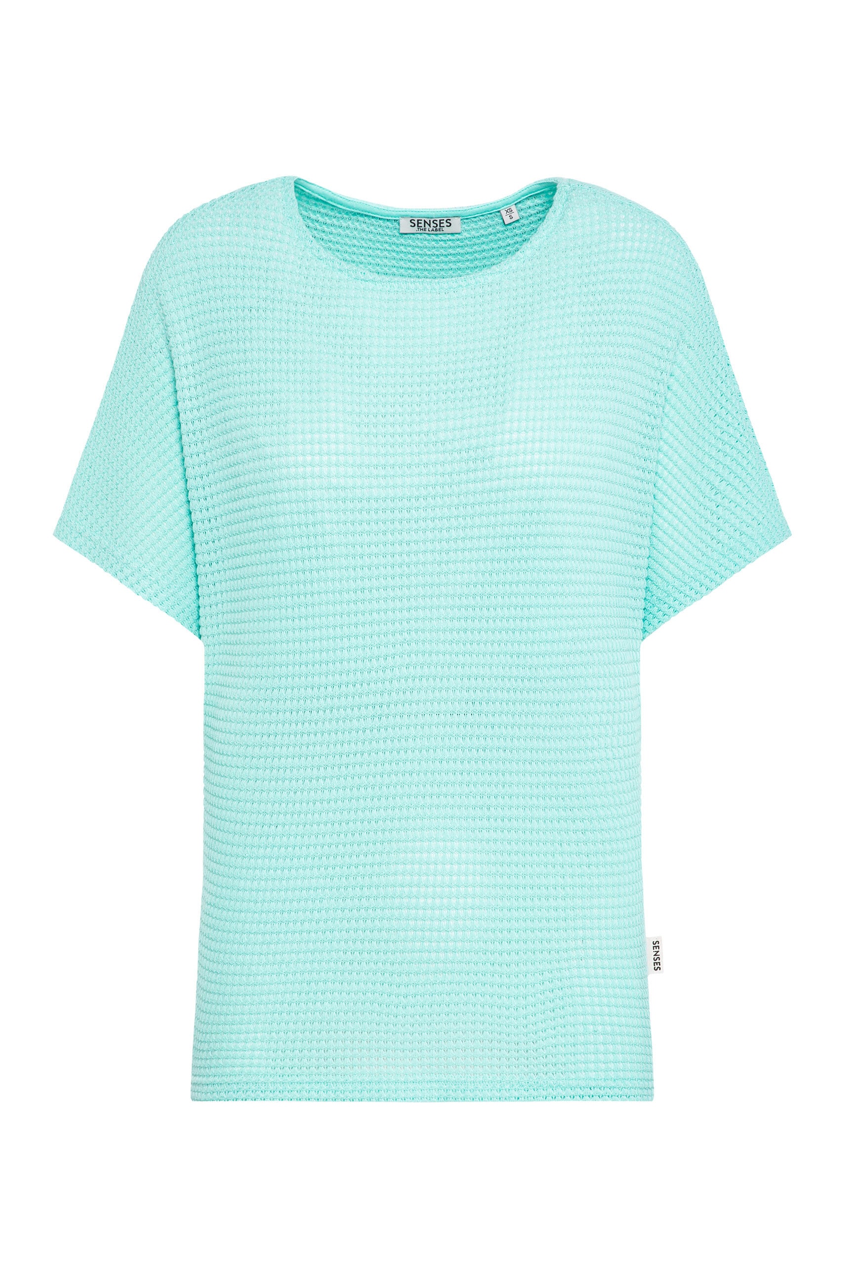 SENSES.THE LABEL Rundhalsshirt mit überschnittener Schulter