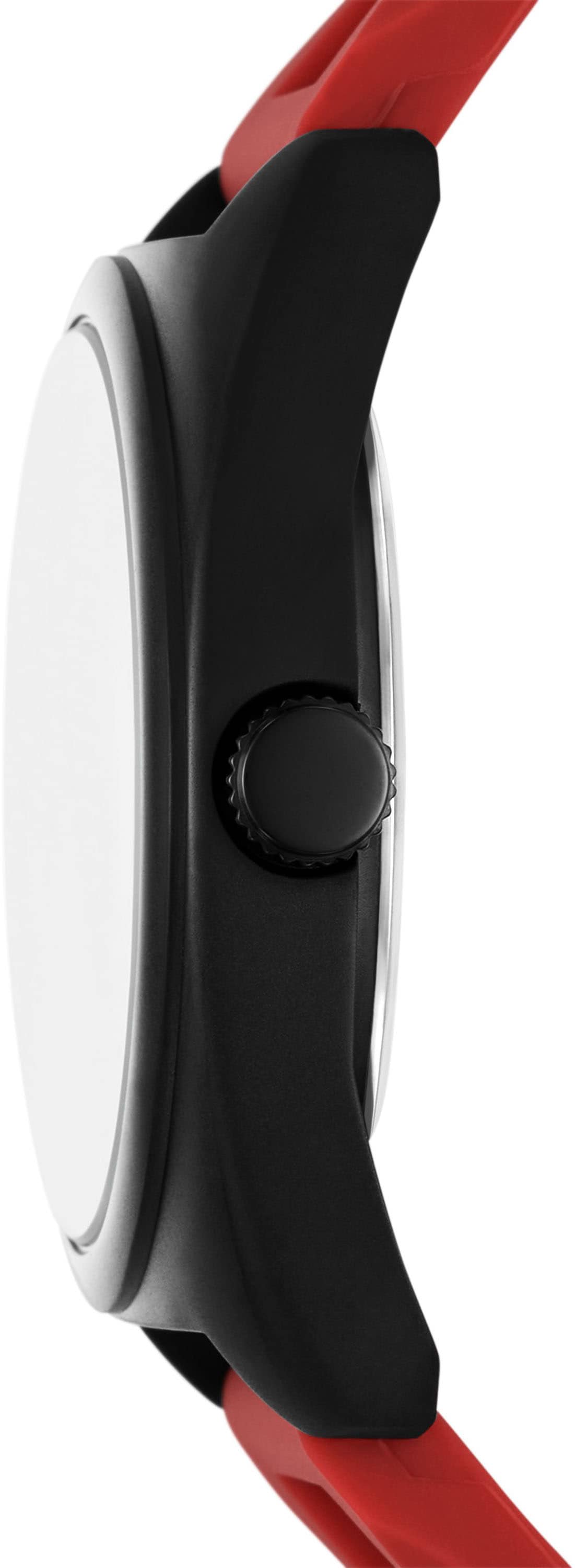 Skechers Quarzuhr »HANOVER« Armbanduhr, Herrenuhr, Silikonarmband, analog, Tag