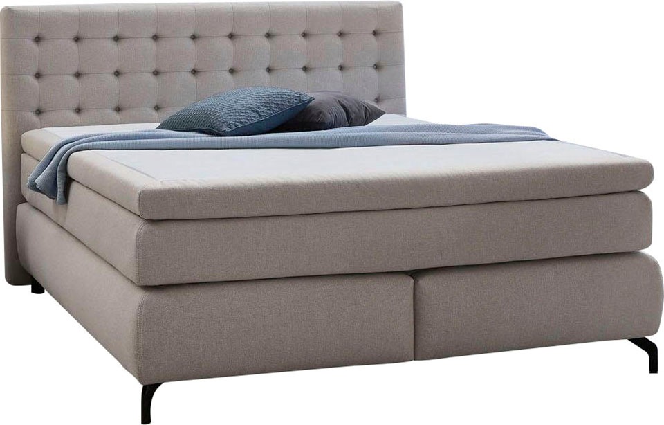 Jockenhöfer Gruppe Boxspringbett "Jessica", und 7-Zonen-TTFK-Matratze (H3,H günstig online kaufen