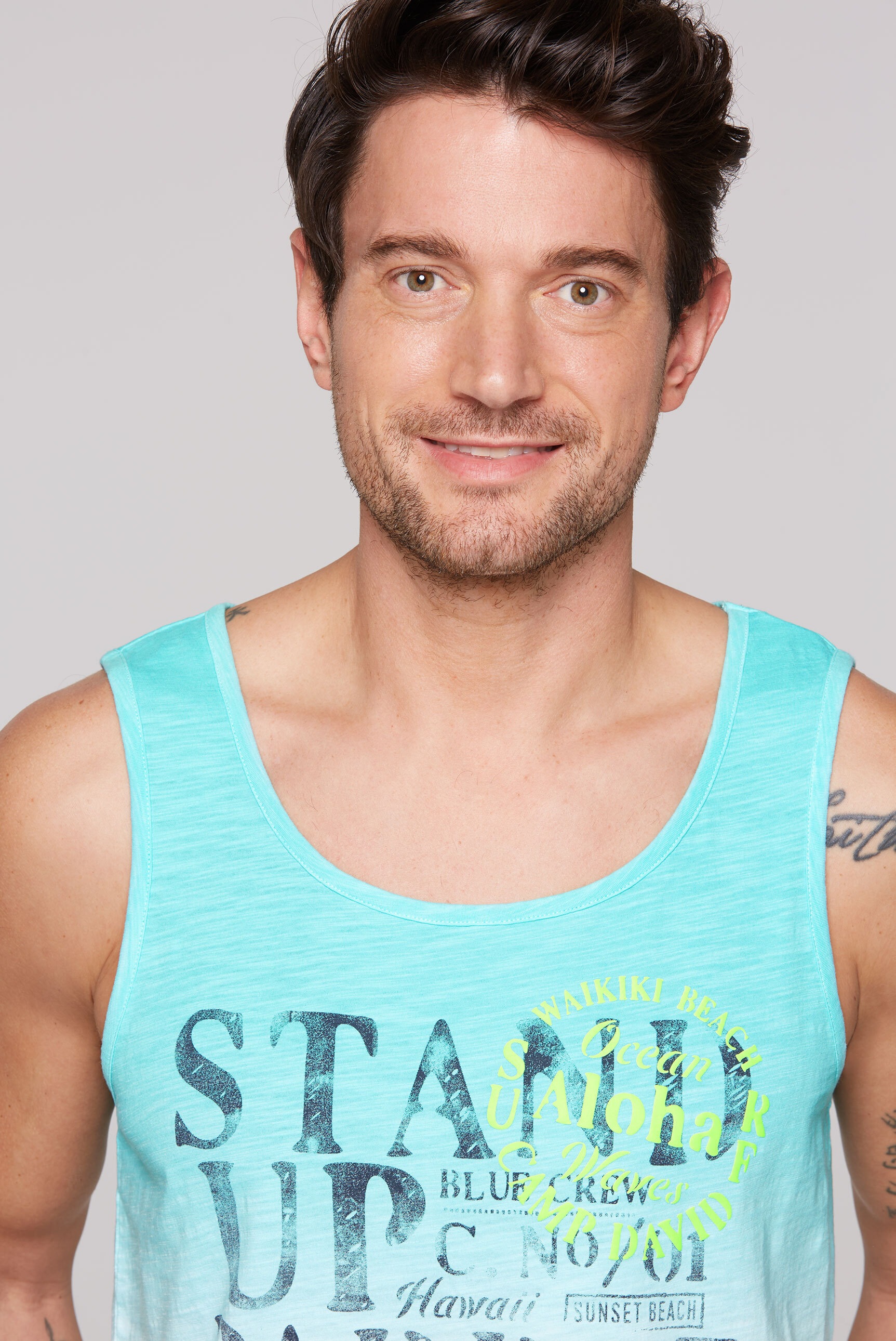 CAMP DAVID Tanktop, aus Baumwolle