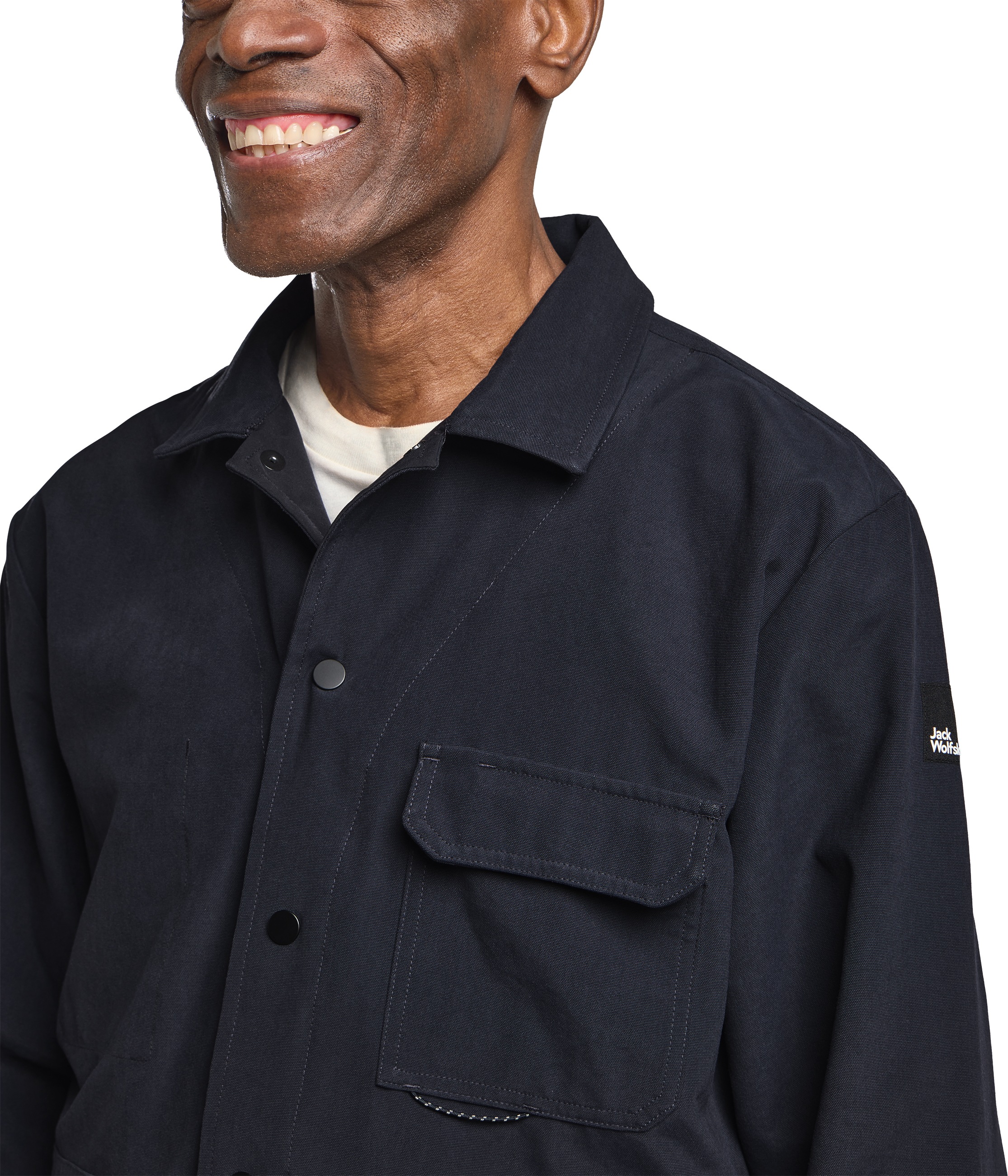 Thumbnail - Jack Wolfskin Outdoorhemd "TERRACADE OVERSHIRT M", Outdoorjacke, Mischung aus Hemd und Jacke