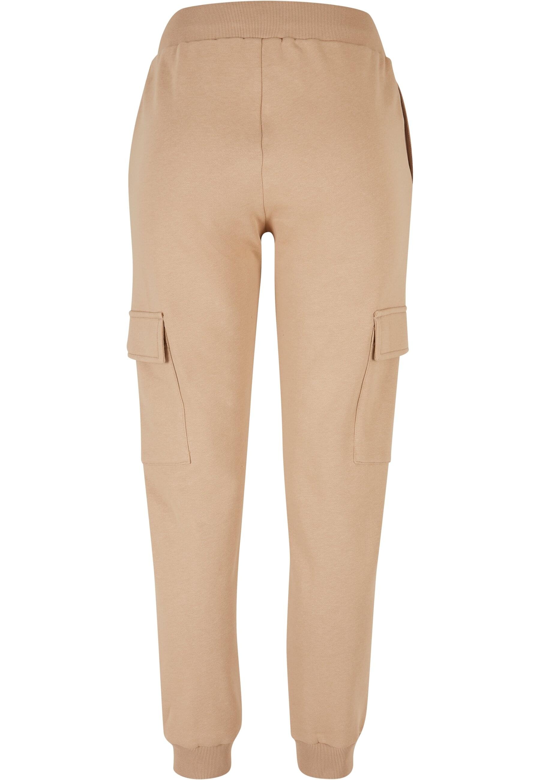 URBAN CLASSICS Stoffhose »Urban Classics Damen Ladies Cargo Sweat Pants«, (1 tlg.)