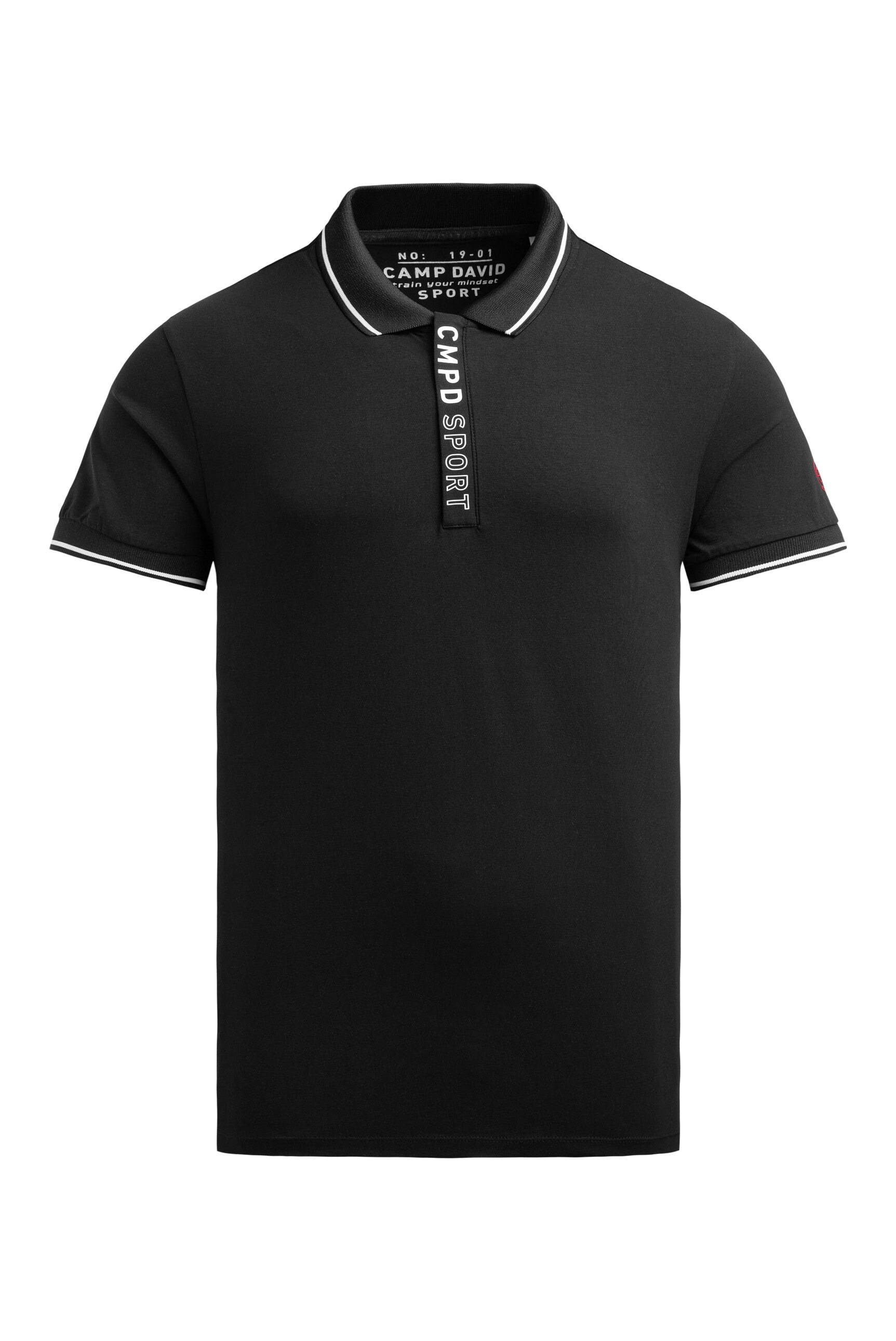 CAMP DAVID Poloshirt mit Baumwolle günstig online kaufen