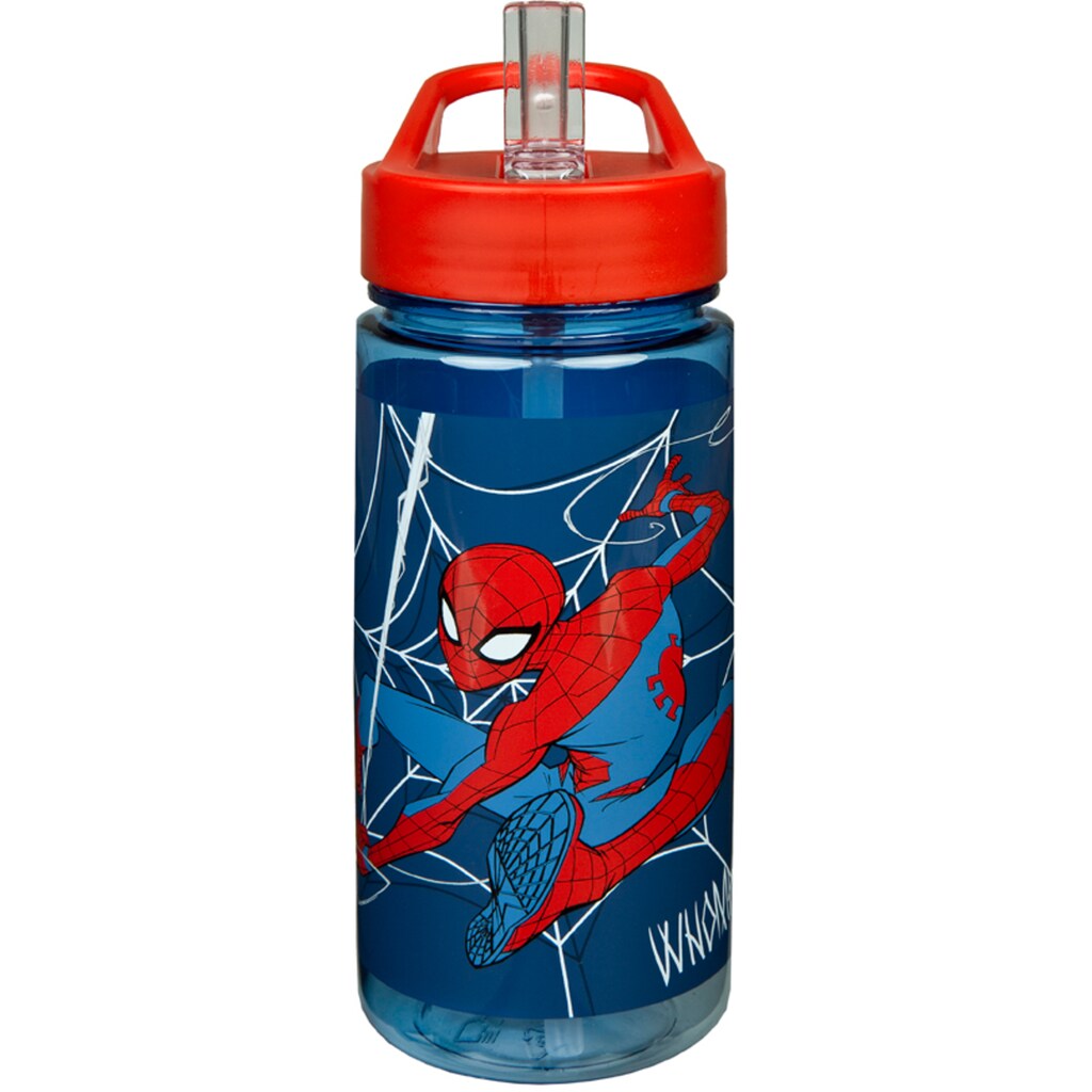 Scooli Lunchbox »Brotzeitdose & Trinkflasche, Spider-Man«, (Set, 2 tlg.)