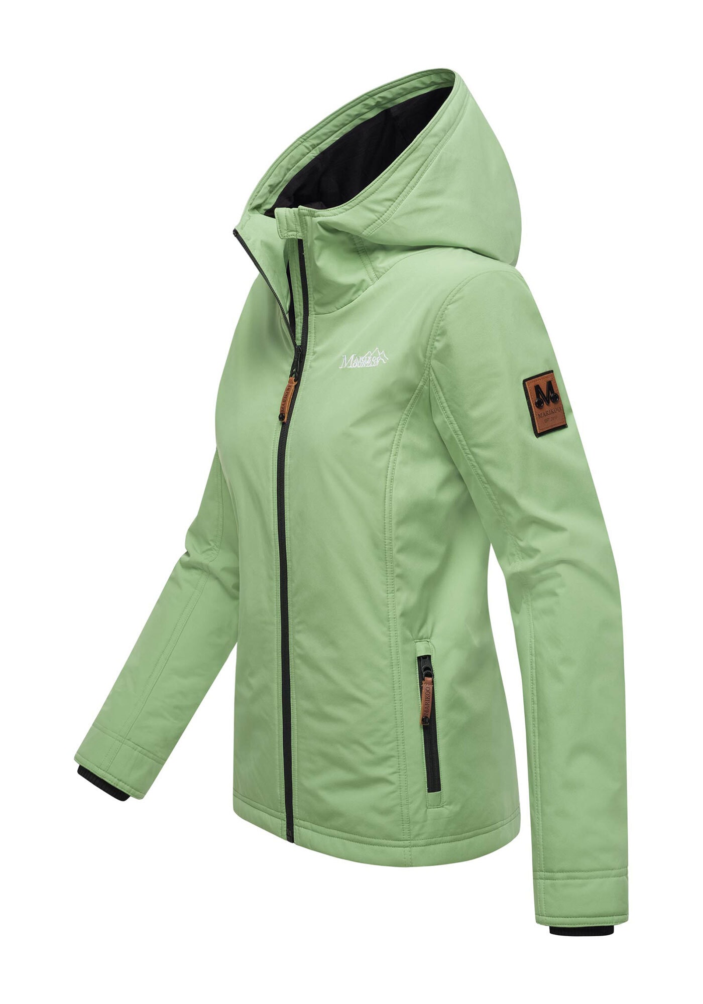 Marikoo Outdoorjacke »Brombeere«, sportliche Übergangsjacke mit Kapuze
