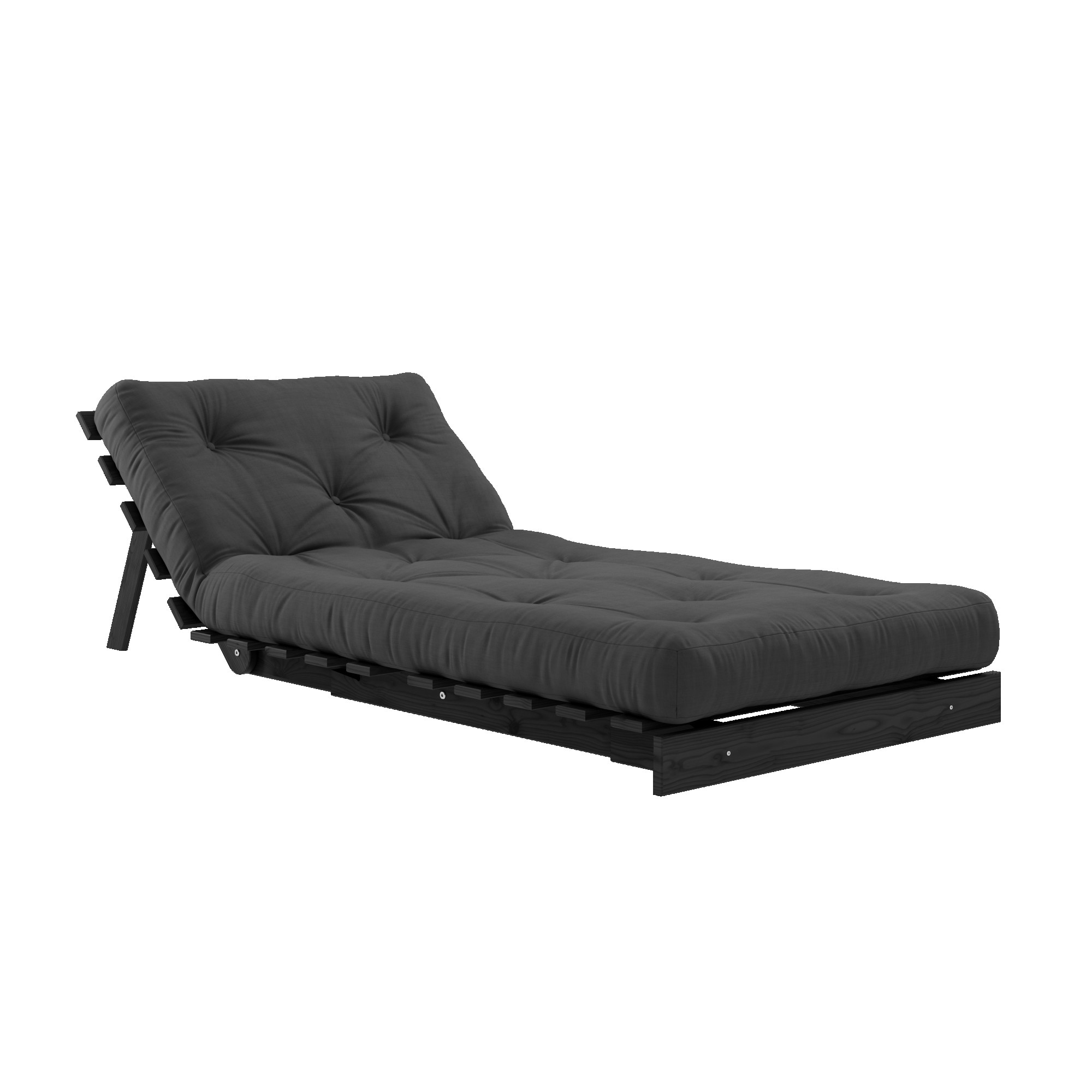Thumbnail - Karup Design Daybett "Daybett Roots Schlafsofa – Gästebett & Sofa aus FSC-Kiefer" Inkl. Futonmatratze, in mehreren Größe...