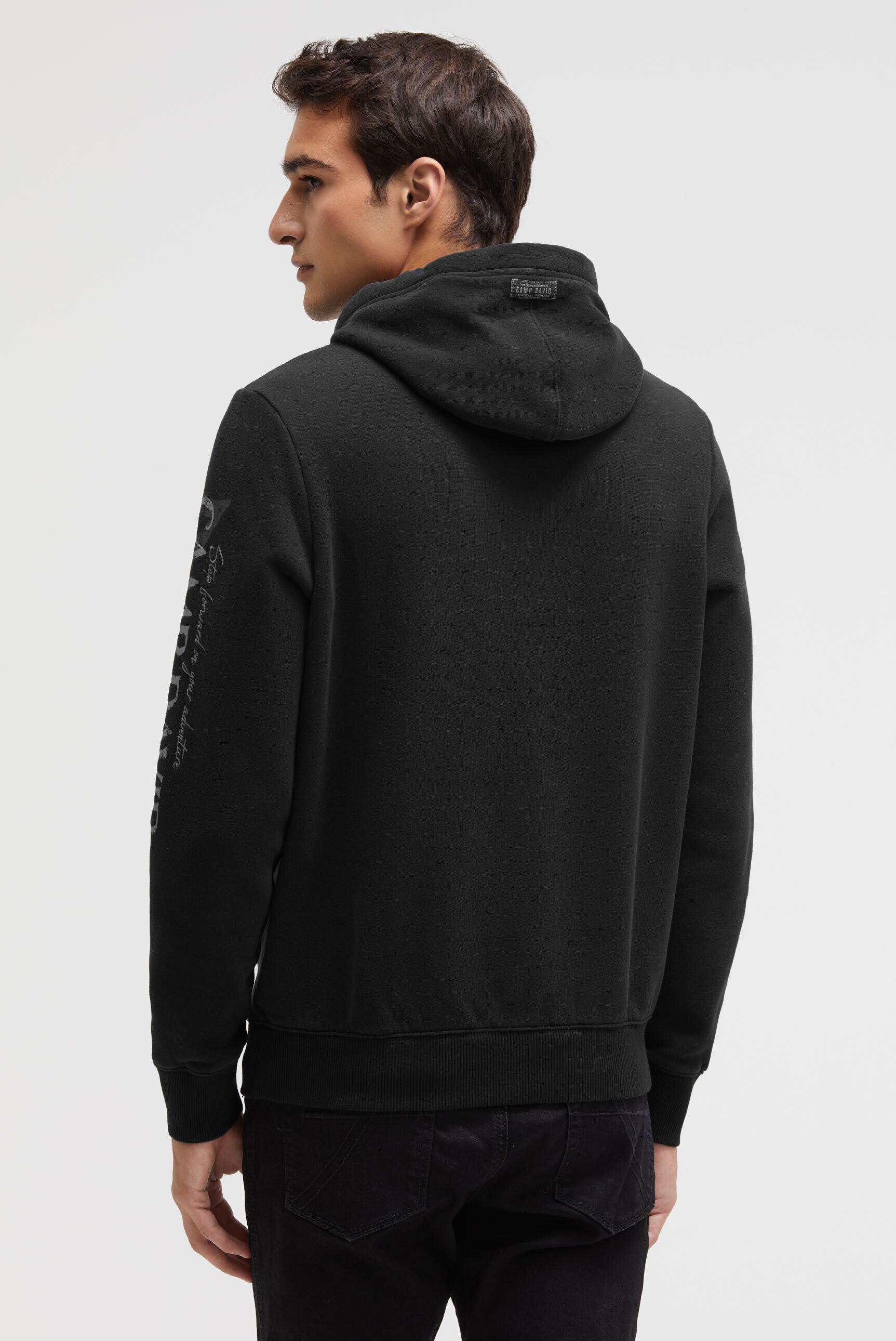 CAMP DAVID Kapuzensweatshirt mit weicher Innenseite