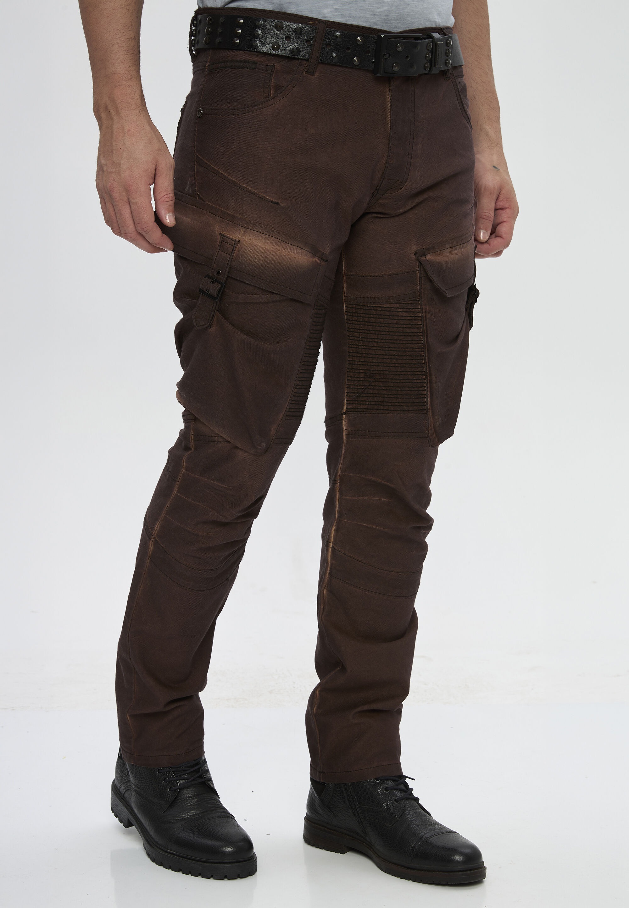 Cipo & Baxx Straight-Jeans »Cipo & Baxx Jeans« im Used Look