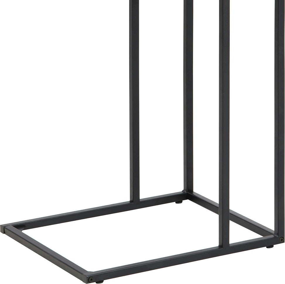 ACTONA GROUP Beistelltisch, mit schmalem Metallgestell im modernen Industrie-Look, Höhe 63 cm