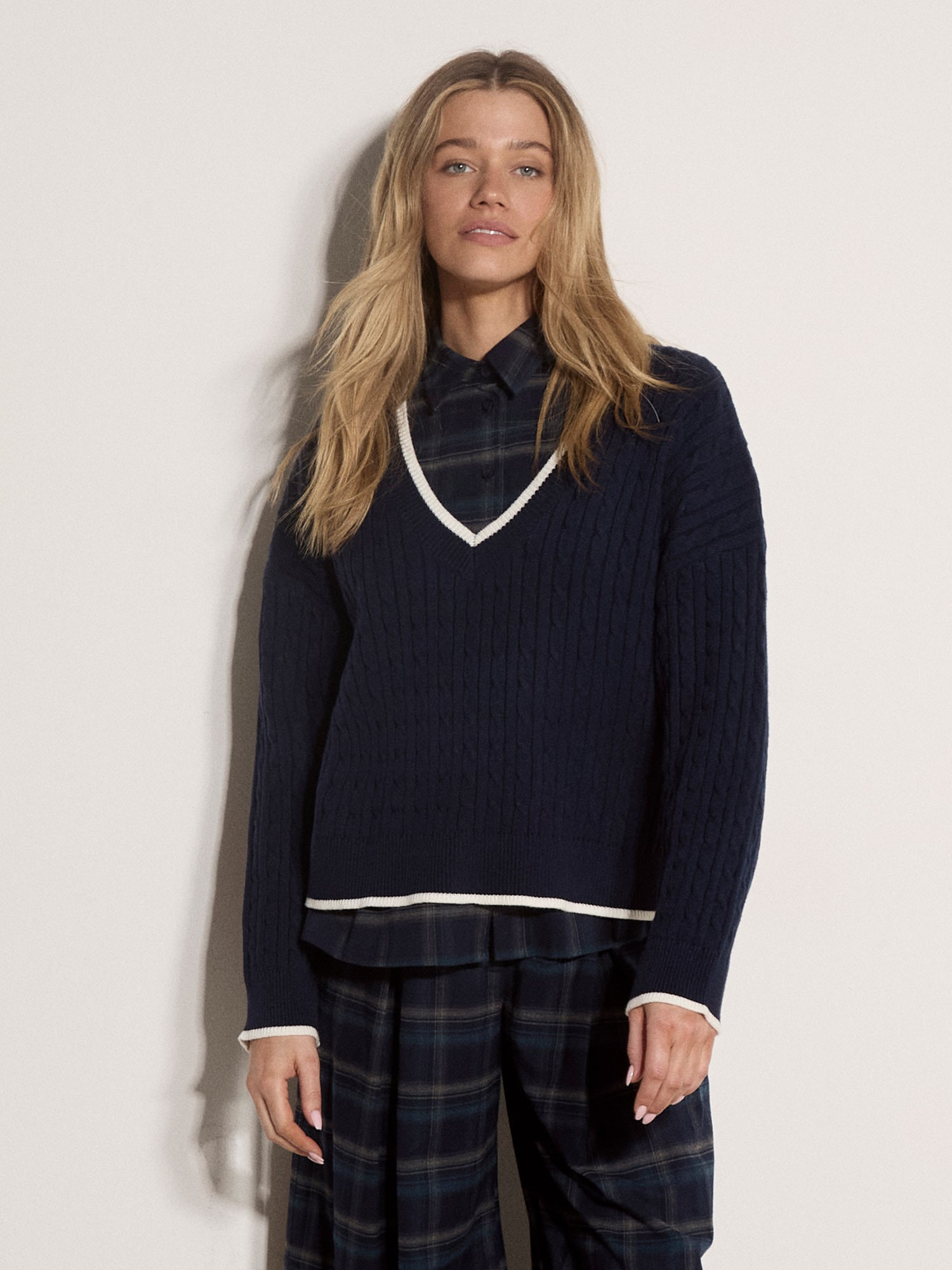 Apricot Strickpullover »Cricket-Pullover« mit Zopfmuster