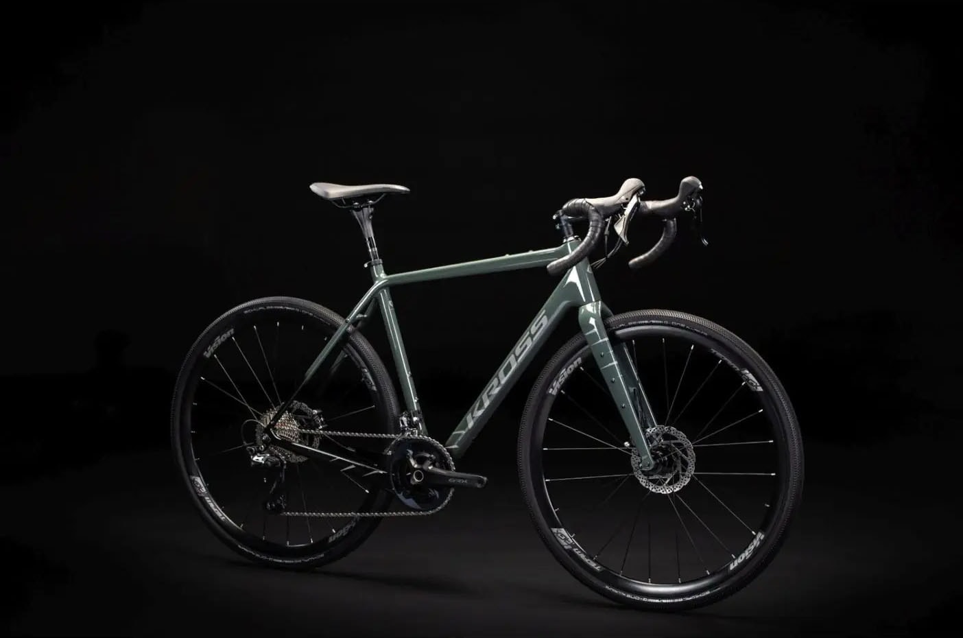 Kross Gravelbike »KROSS Gravelbike Esker 8.0 28" grau«, 22 Gang, Shimano, GRX RX810 Schaltwerk, Kettenschaltung