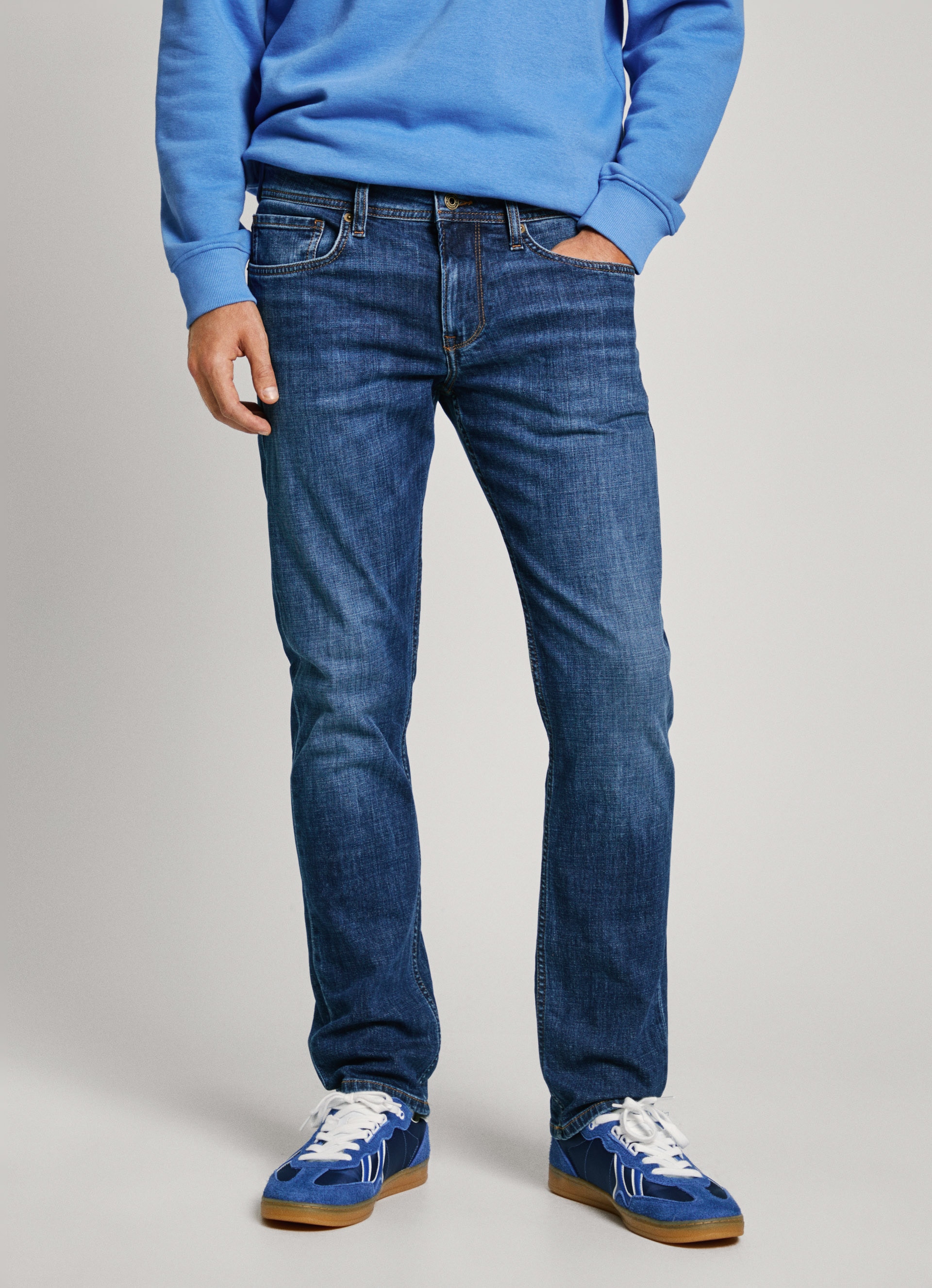 Pepe Jeans Straight-Jeans "STRAIGHT JEANS", mit geradem Bein günstig online kaufen