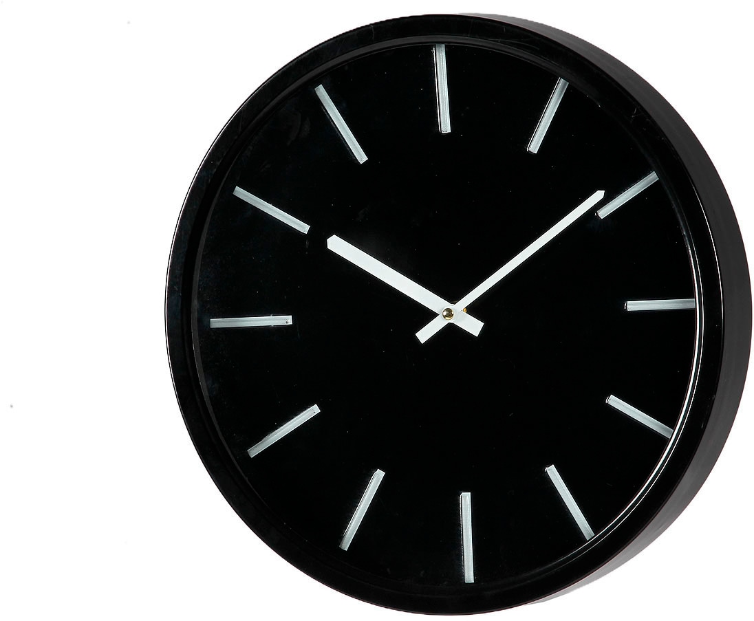 Ambiente Haus Wanduhr "Wanduhr Black 35cm"