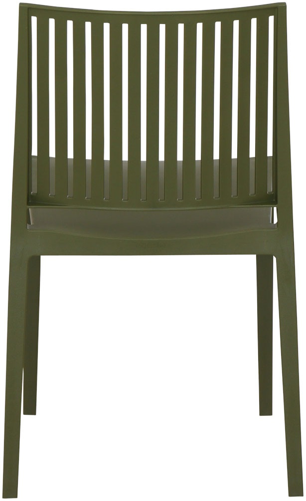 Siena Garden Gartensessel »Lane 2er Set Stapelstuhl olive« Set, 2 Stk. tlg. Gestell, Polypropylen/Glasfaser