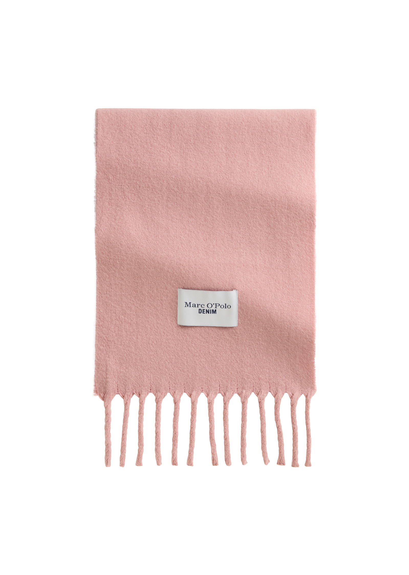 Marc OPolo DENIM Wollschal "mit langen Fransen" günstig online kaufen
