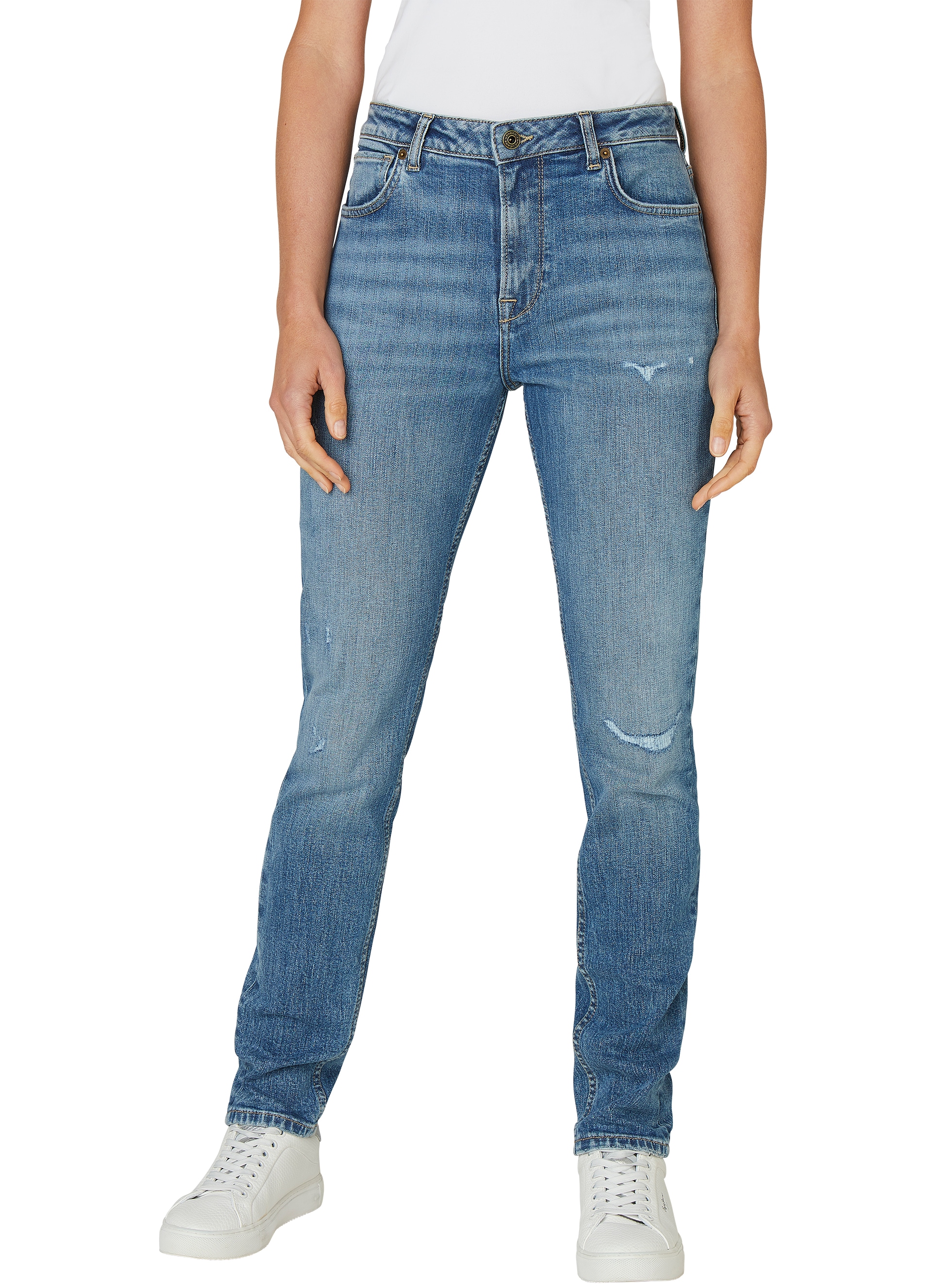 Pepe Jeans High-waist-Jeans "TAPERED JEANS HW" günstig online kaufen