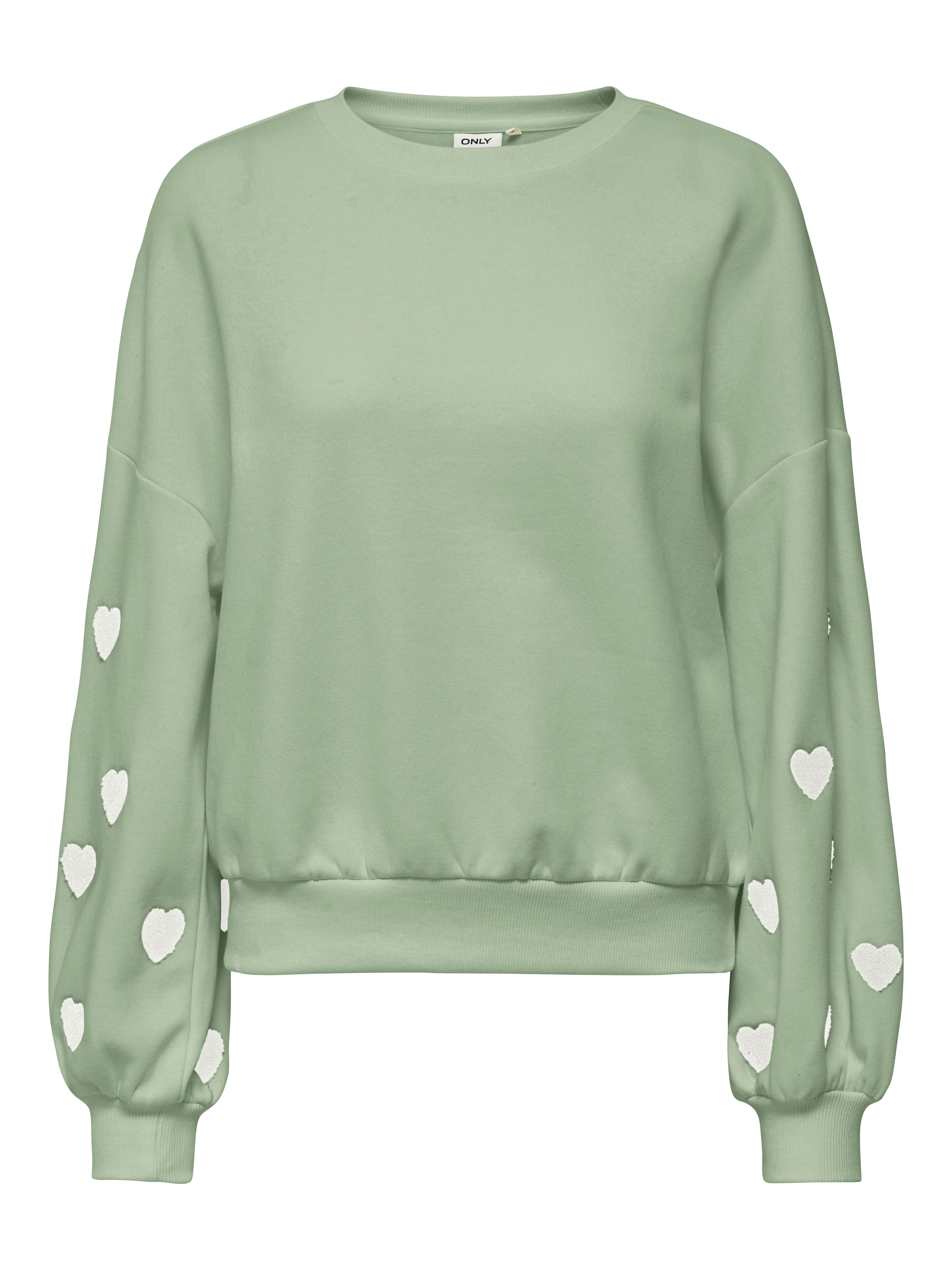 ONLY Sweatshirt "ONLMACY L/S O-NECK BOX CC SWT" günstig online kaufen