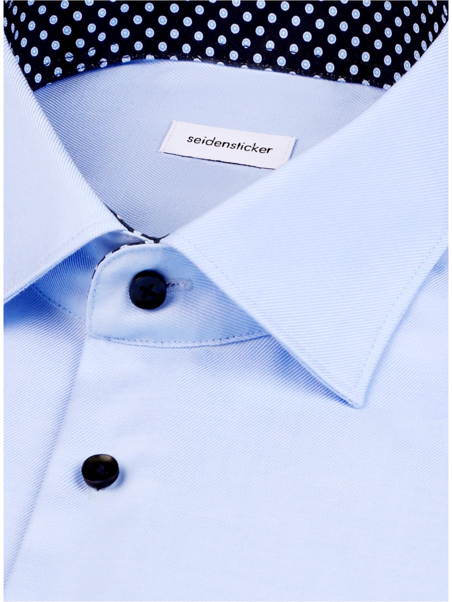 seidensticker Businesshemd »Schwarze Rose« X-Slim 1/1 Extra lang Kentkragen Uni