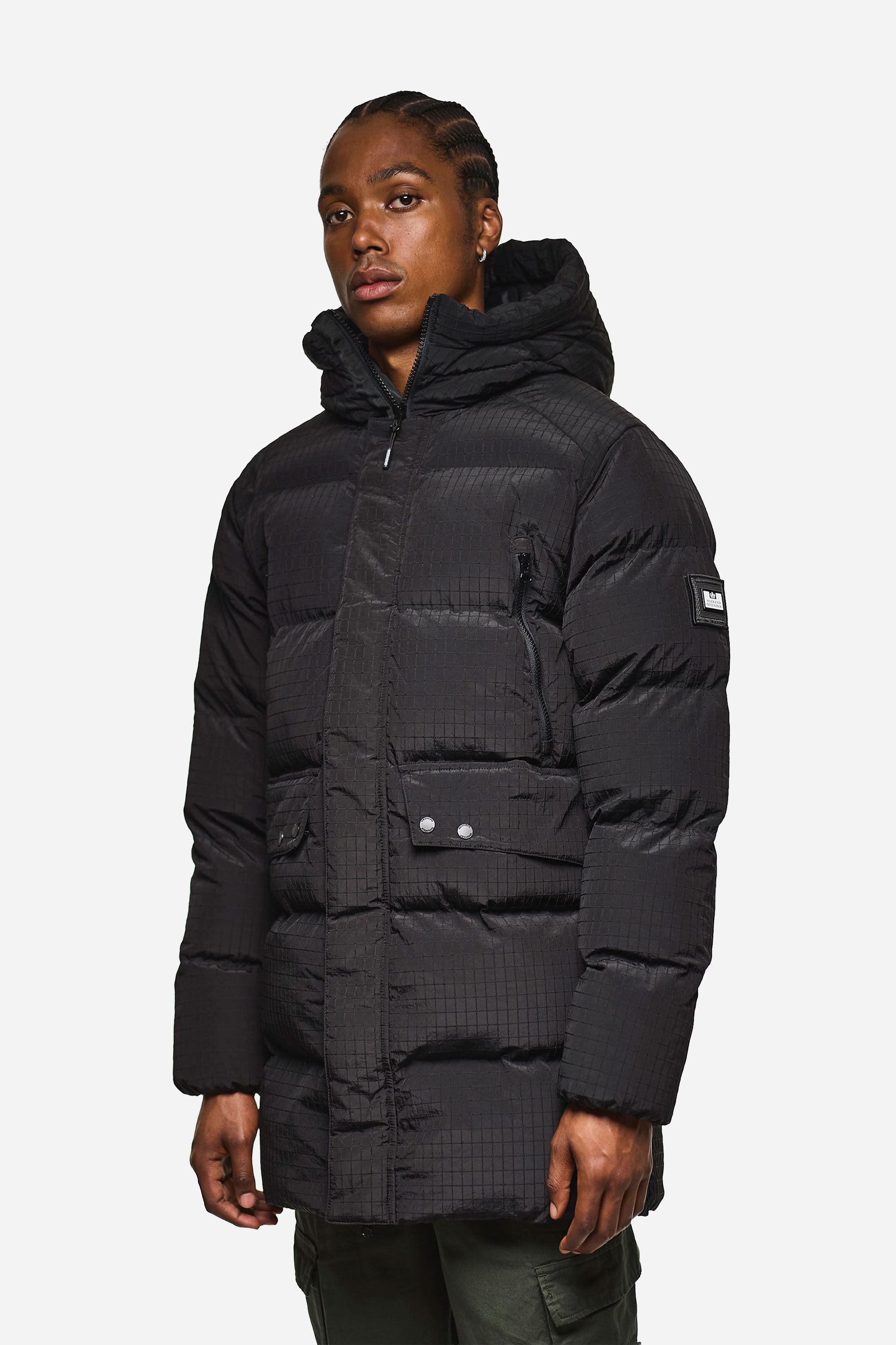 Weekend Offender Winterjacke »LOMBARDO PRIMALOFT JACKET Herren«, mit Kapuze, Jacke Herren, Winterjacke mit Kapuze, gefütterte Stepjacke, Sale