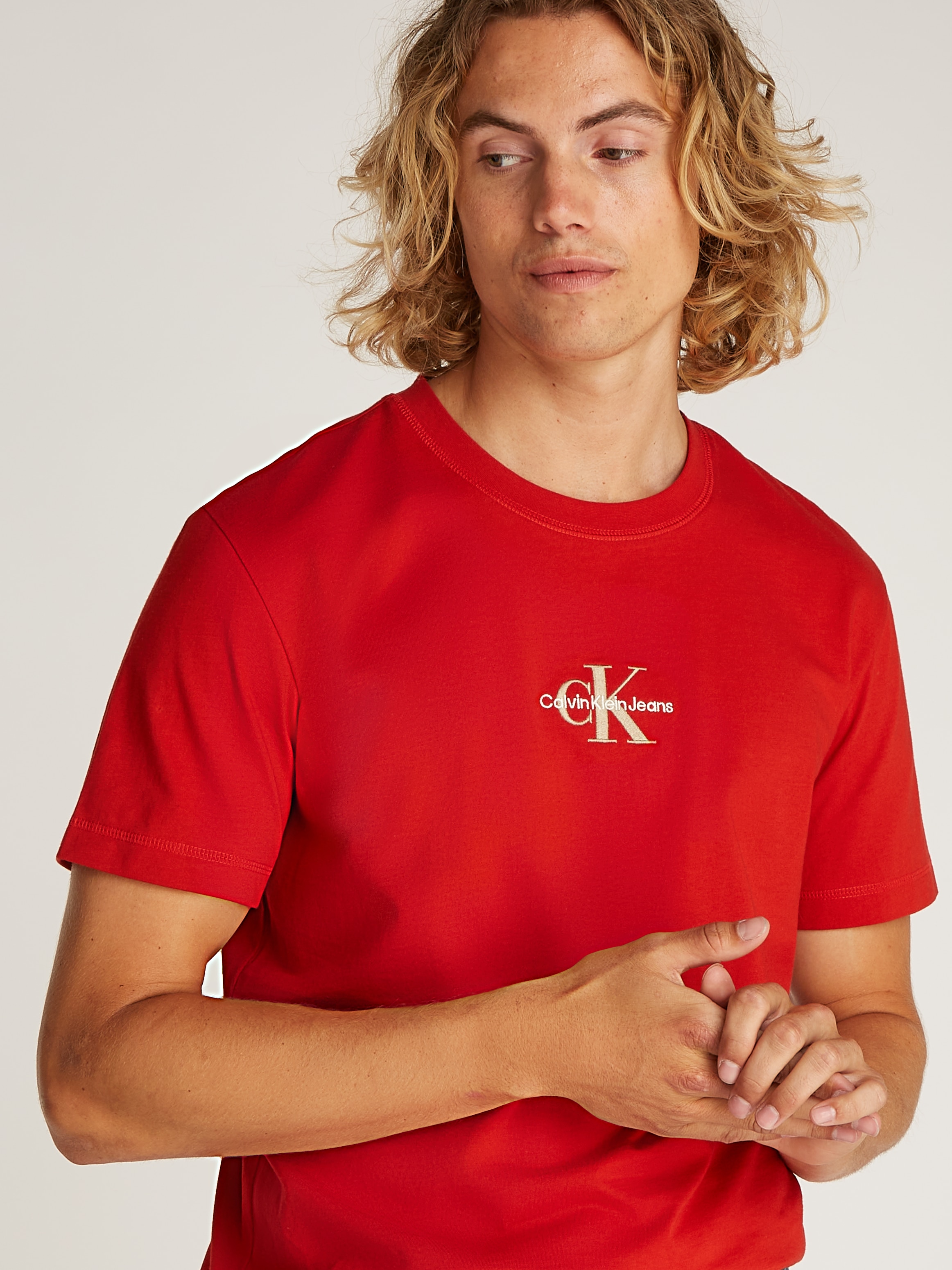 Calvin Klein Jeans T-Shirt "MONOLOGO TEE", mit Logoschriftzug günstig online kaufen