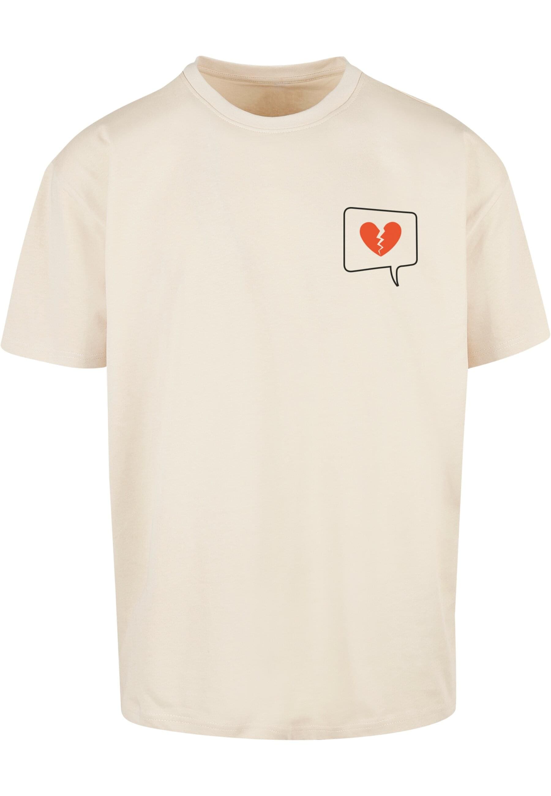 Merchcode T-Shirt "Merchcode Herren Heartbreak Heavy Oversize Tee" günstig online kaufen