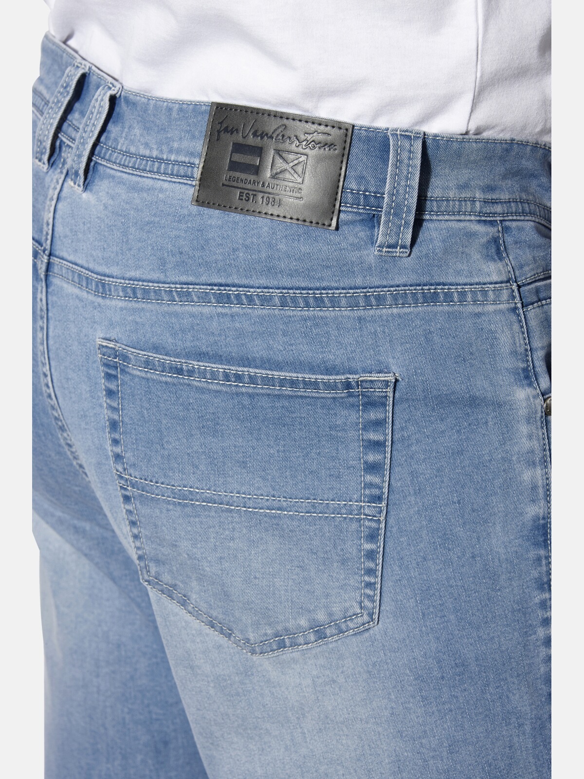 Jan Vanderstorm 5-Pocket-Jeans »Tiefbundjeans BJOWID«, (1 tlg.)