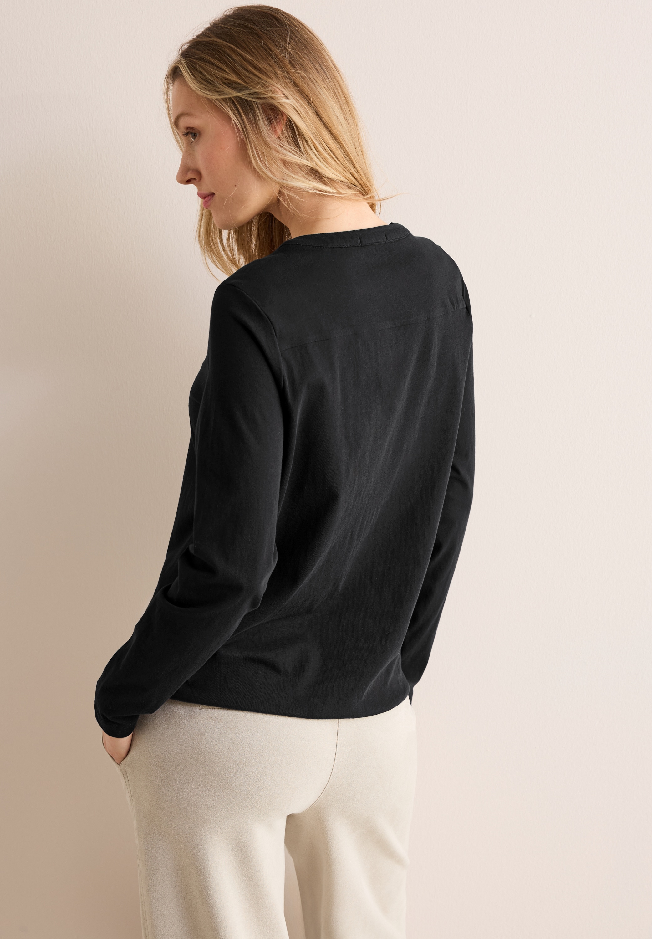 Cecil Langarmshirt, aus reiner Baumwolle
