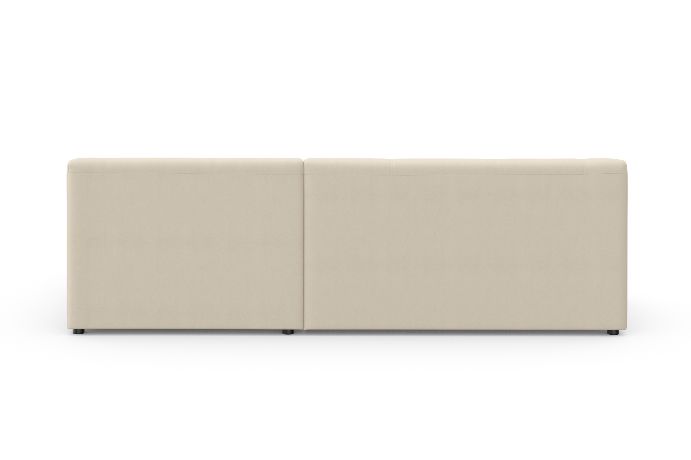 DOMO collection Ecksofa »Topper, elegant und zeitlos, kompaktes Stellmaß 245/155cm, L-Form«, mit Recamiere, wahlweise mit Schlaffunktion