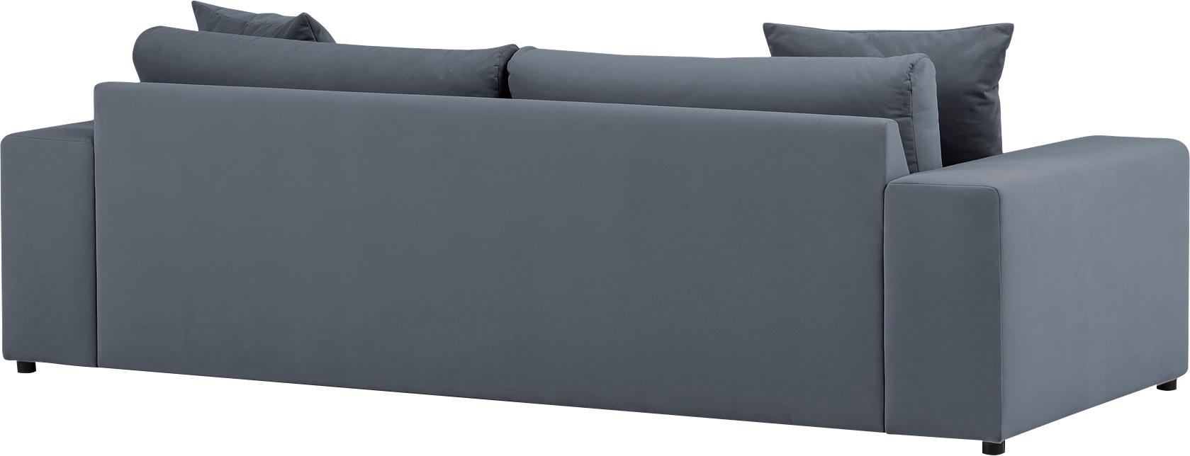 andas 3-Sitzer »SLEETLAND XXL in Samtvelours oder Vintage-Leder-Optik«, besonders groß und bequem