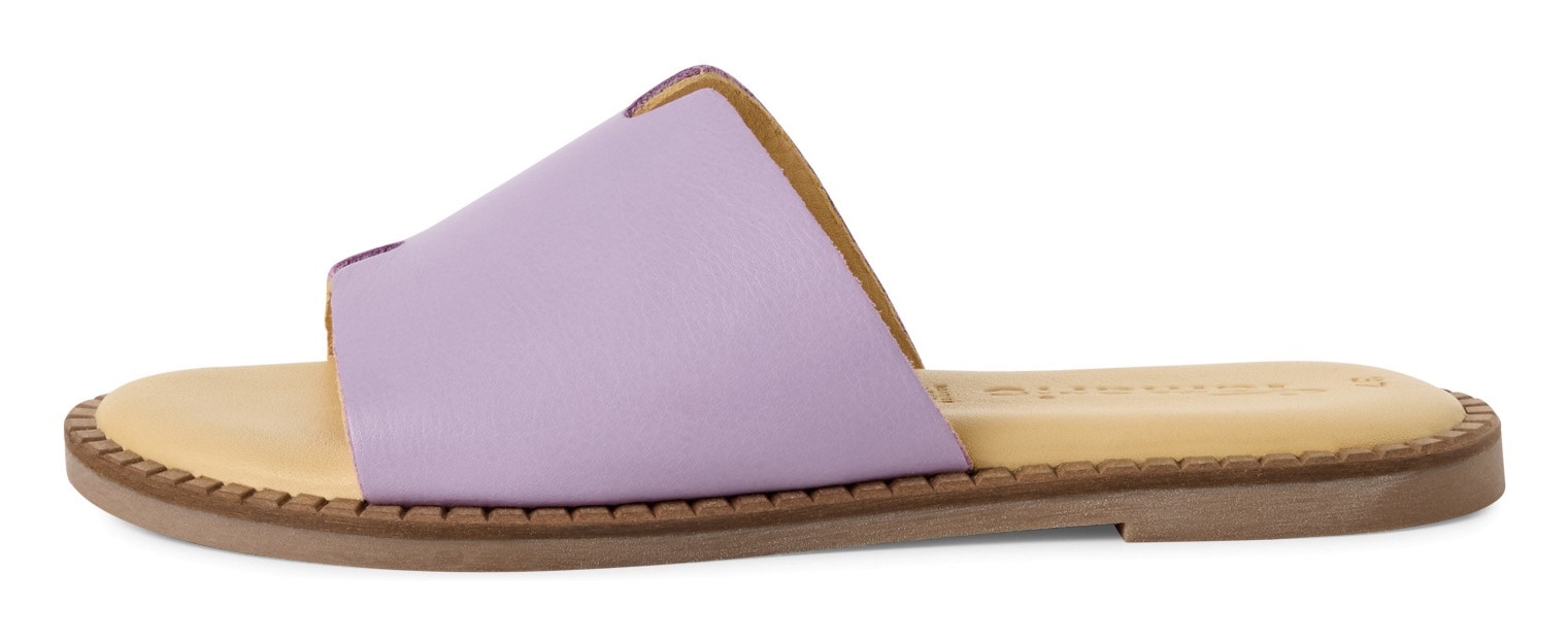 Tamaris Pantolette, Sommerschuh, Schlappen mit breiter Bandage