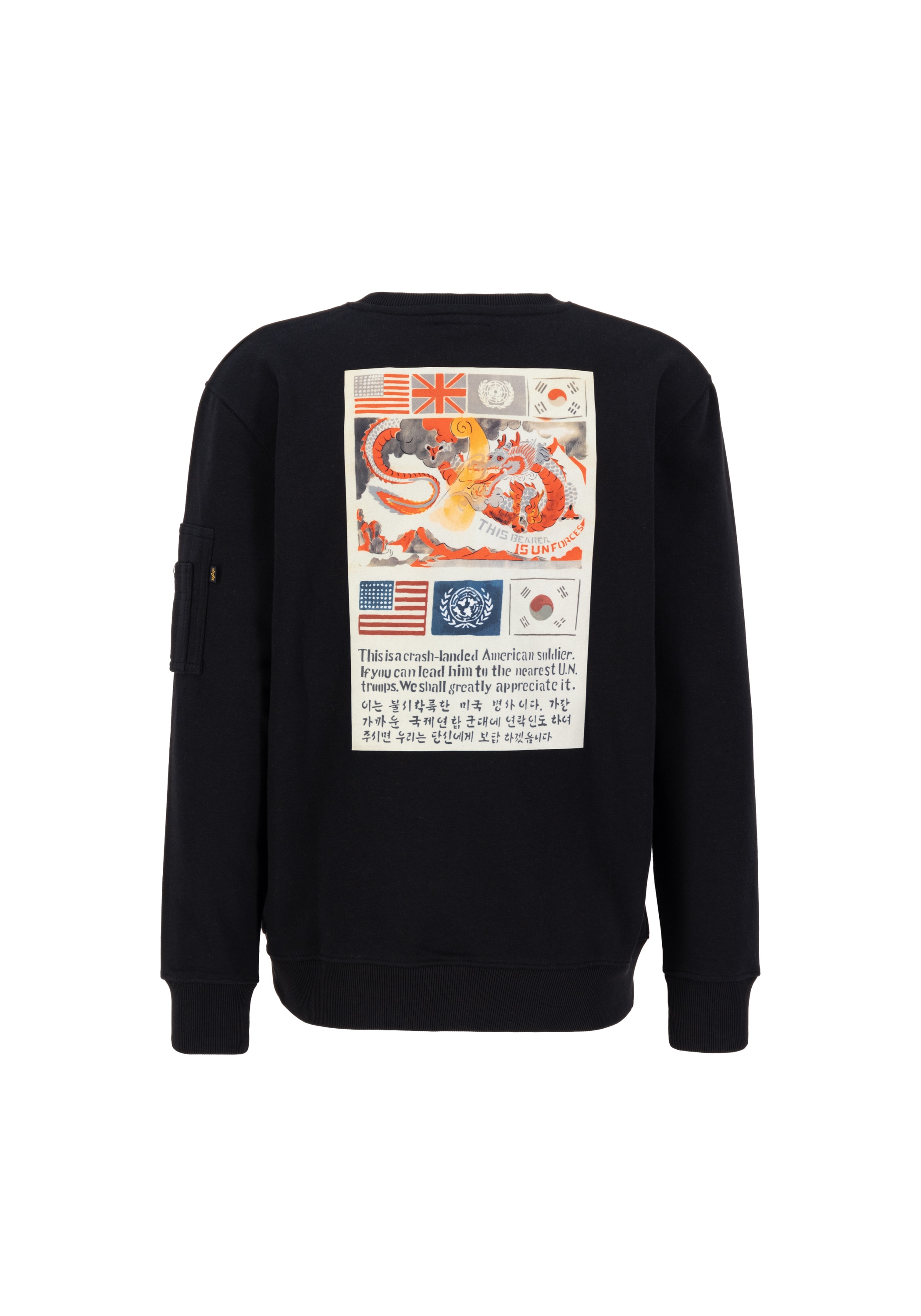 Alpha Industries Sweater "Alpha Industries Men - Sweatshirts USN Blood Chit günstig online kaufen