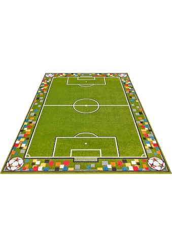 HANSE Home Kilimas »Soccer Pitch« rechteckig Farb...