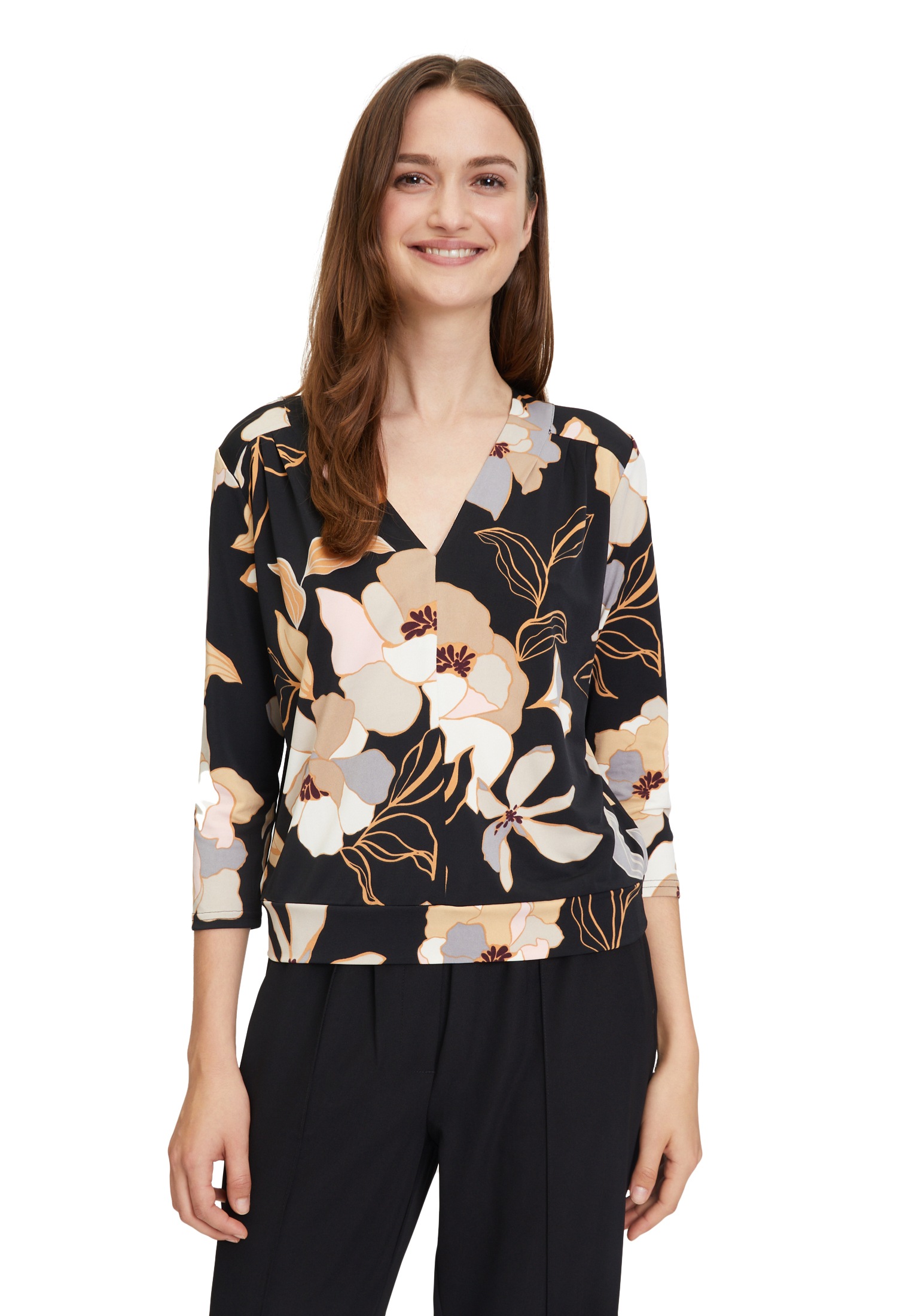 Betty Barclay 3/4-Arm-Shirt » Printshirt su V-Aussch...
