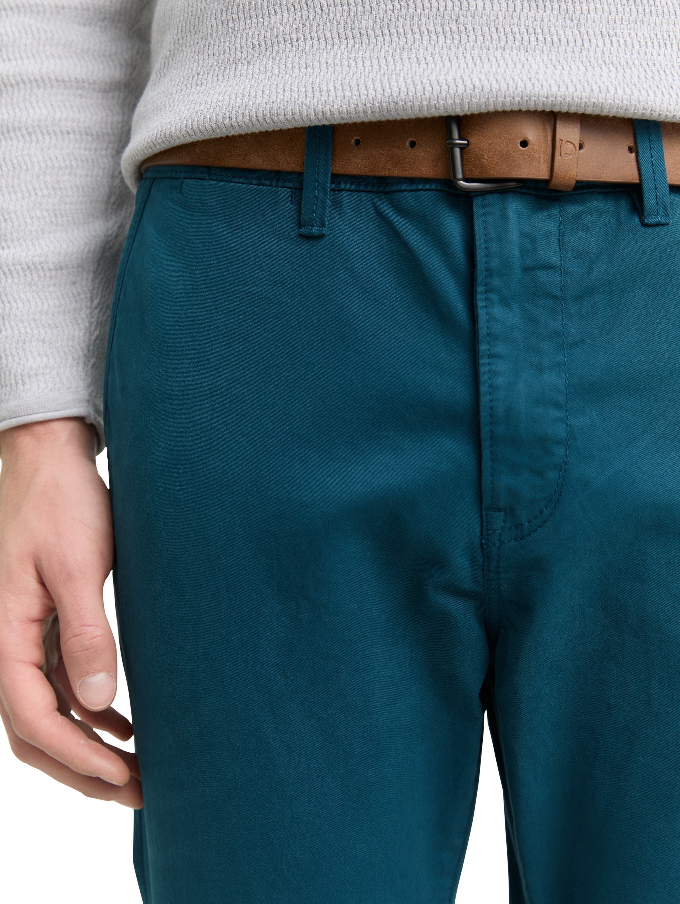 Thumbnail - TOM TAILOR Denim Chinohose mit Gürtel