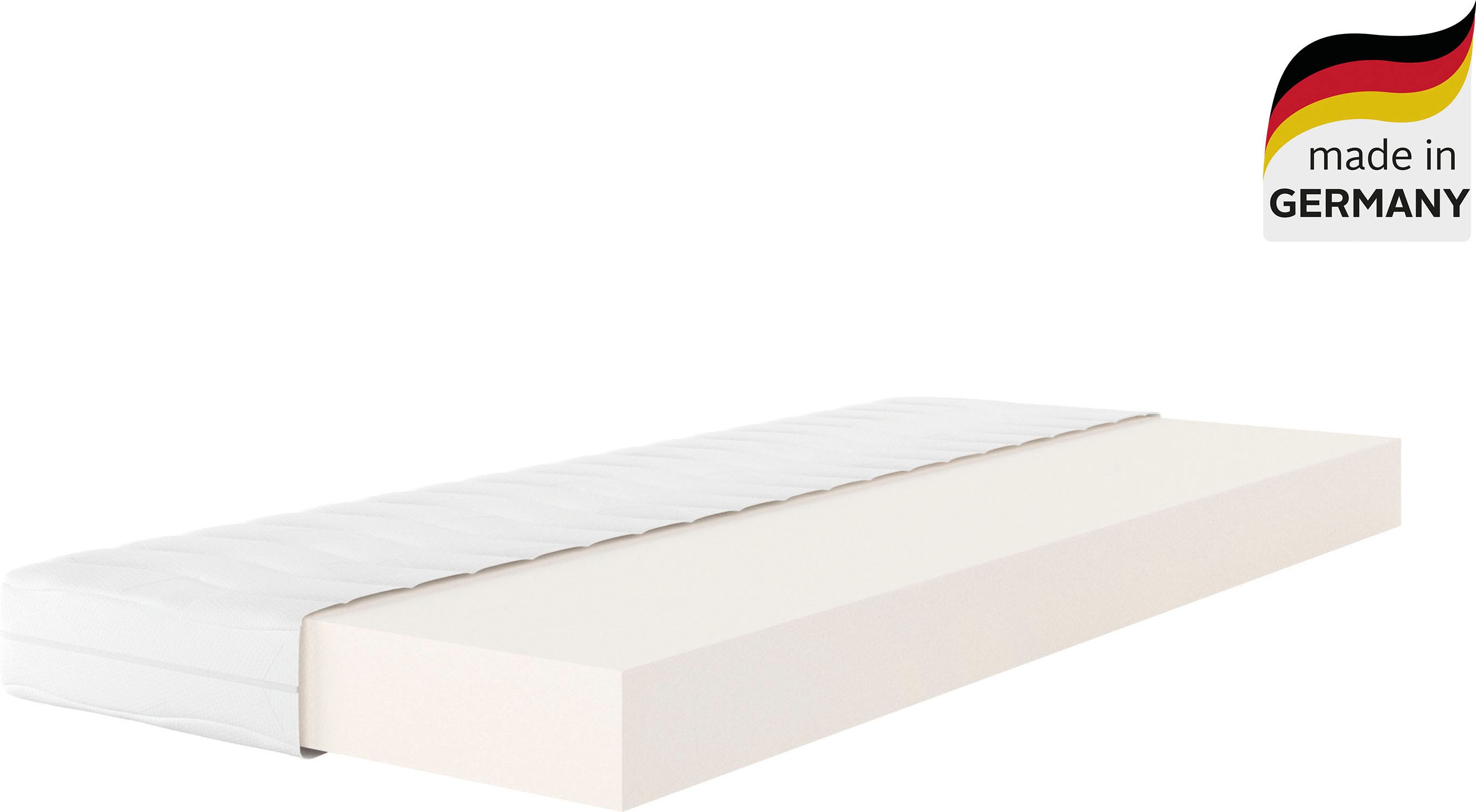 OTTO home Jugendmatratze "Lixi Basic, Matratze 90x200 cm, 140x200 cm & mehr - Kundenliebling" 16 cm hoch Raumgewicht: 32 kg/m³ 1 Stk. tlg. Jugendmatratze Härte 2, ergonomisch, atmungsaktiv