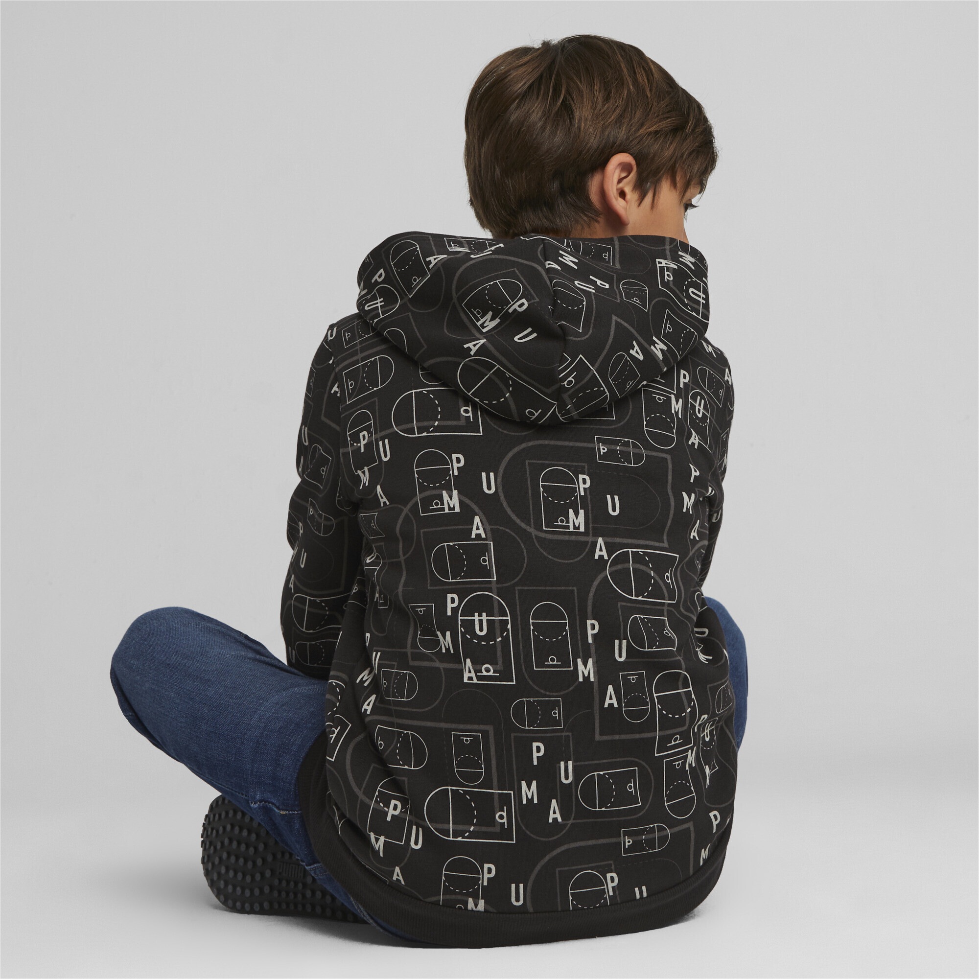 PUMA Sweatshirt »Classics FTR Baller Hoodie Jungen«