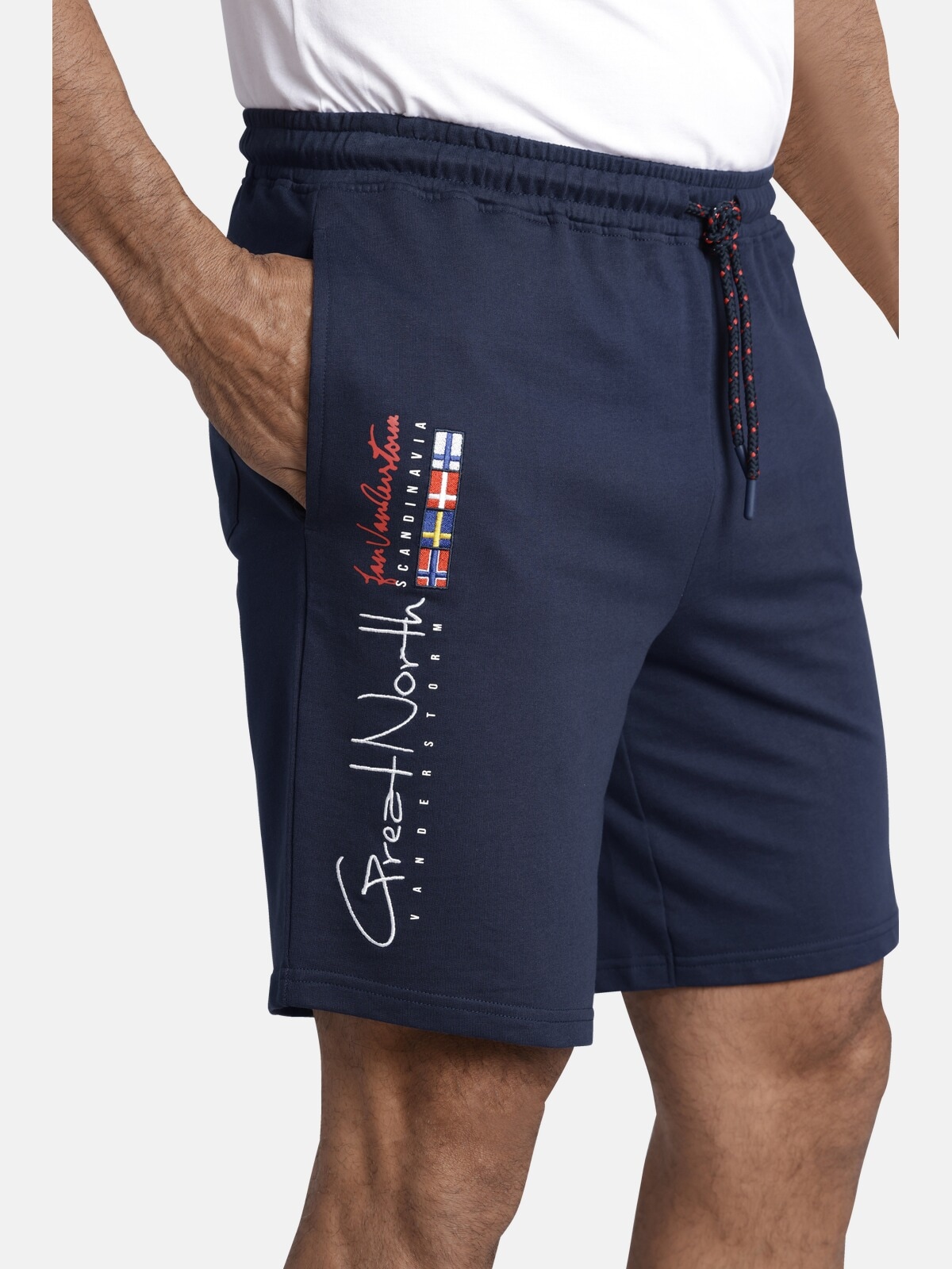Jan Vanderstorm Sweatbermudas »Sweatbermuda HARTHAKNUT«, (1 tlg.)