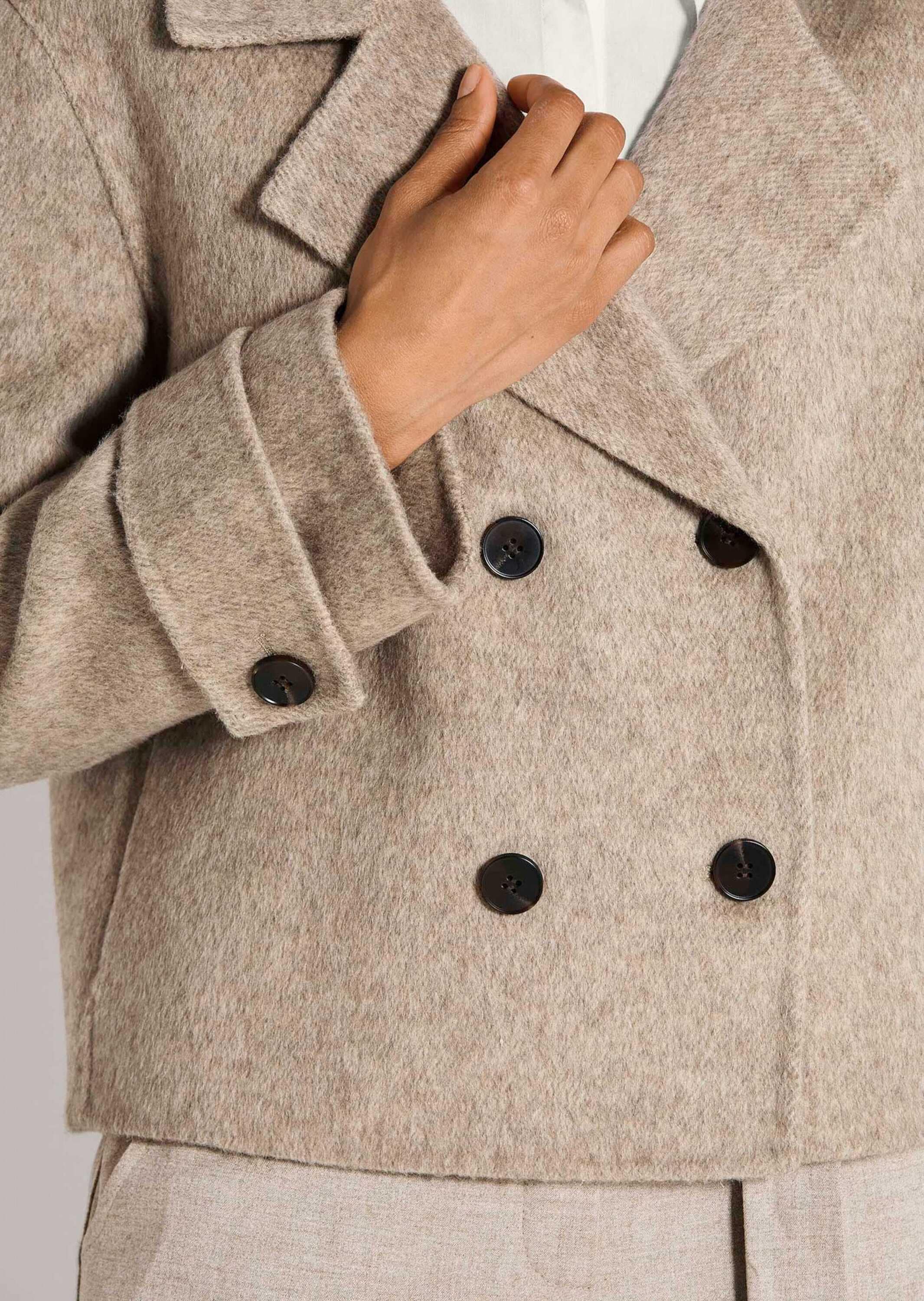 MADELEINE Kurzjacke »Jacke Caban-Jacke mit breitem Reverskragen«